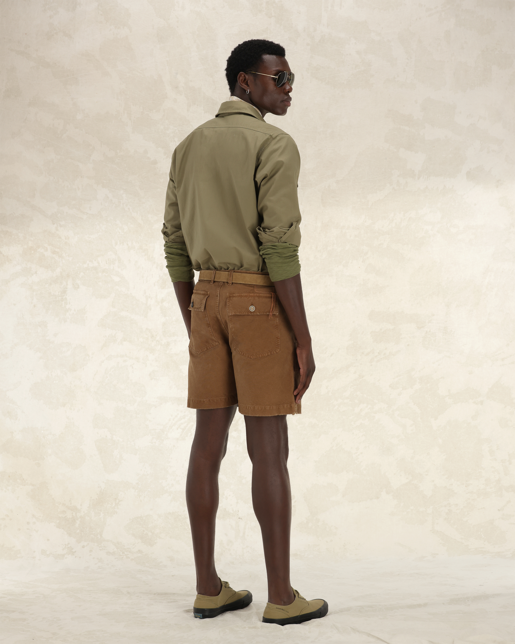 Rebelt Bermuda Con Tasche In Cotone