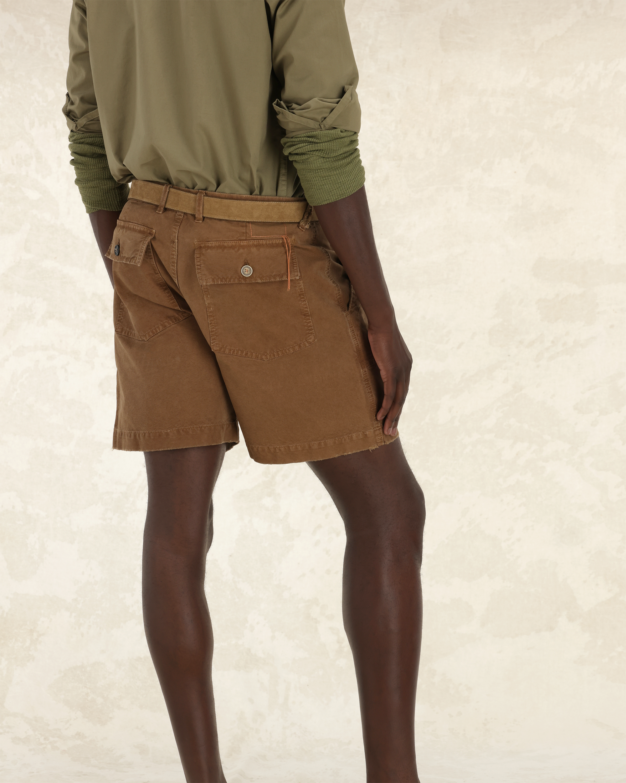 Rebelt Bermuda Con Tasche In Cotone