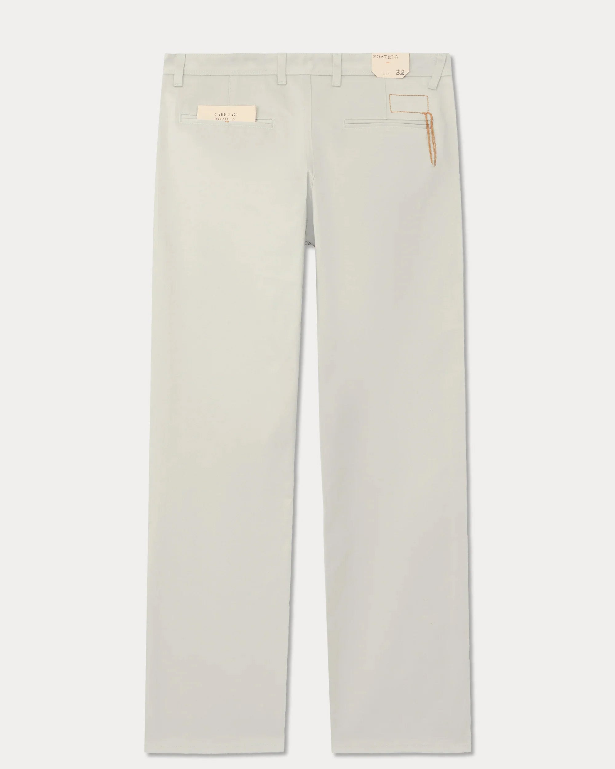 Reno Pantaloni In Gabardine di Cotone Pesante