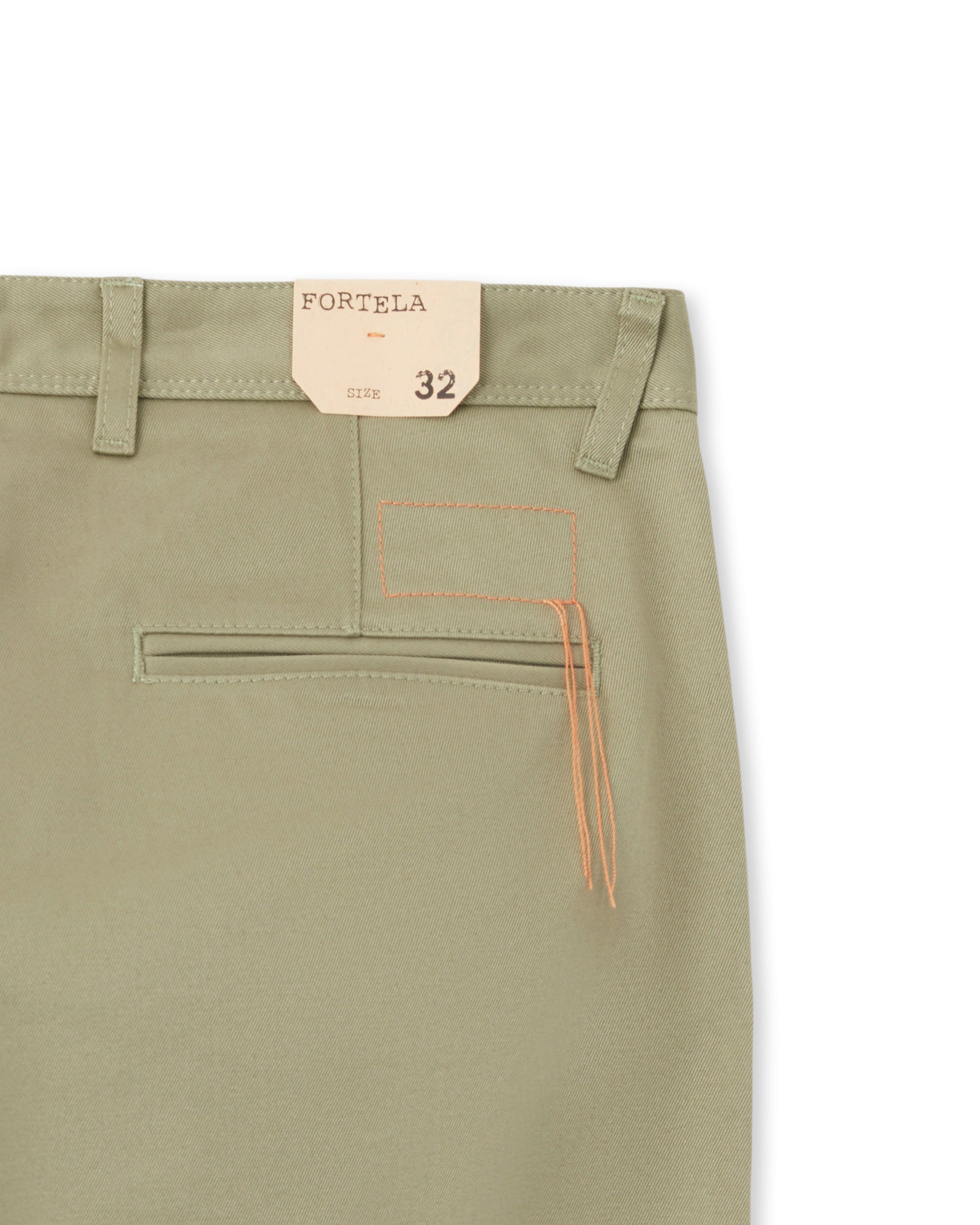 Reno Pantaloni In Canvas di Cotone Pesante