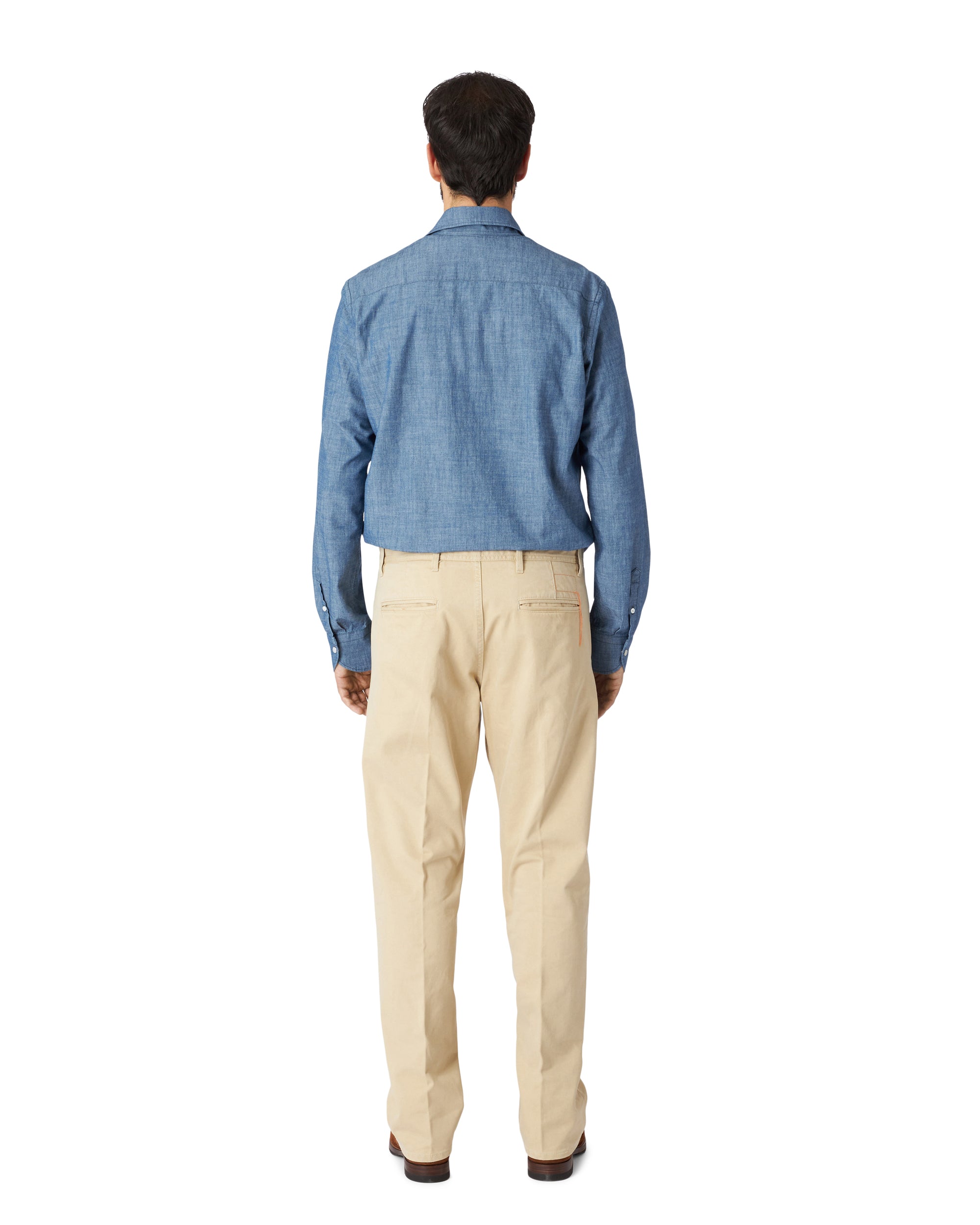 Reno Pantaloni In Canvas di Cotone Pesante