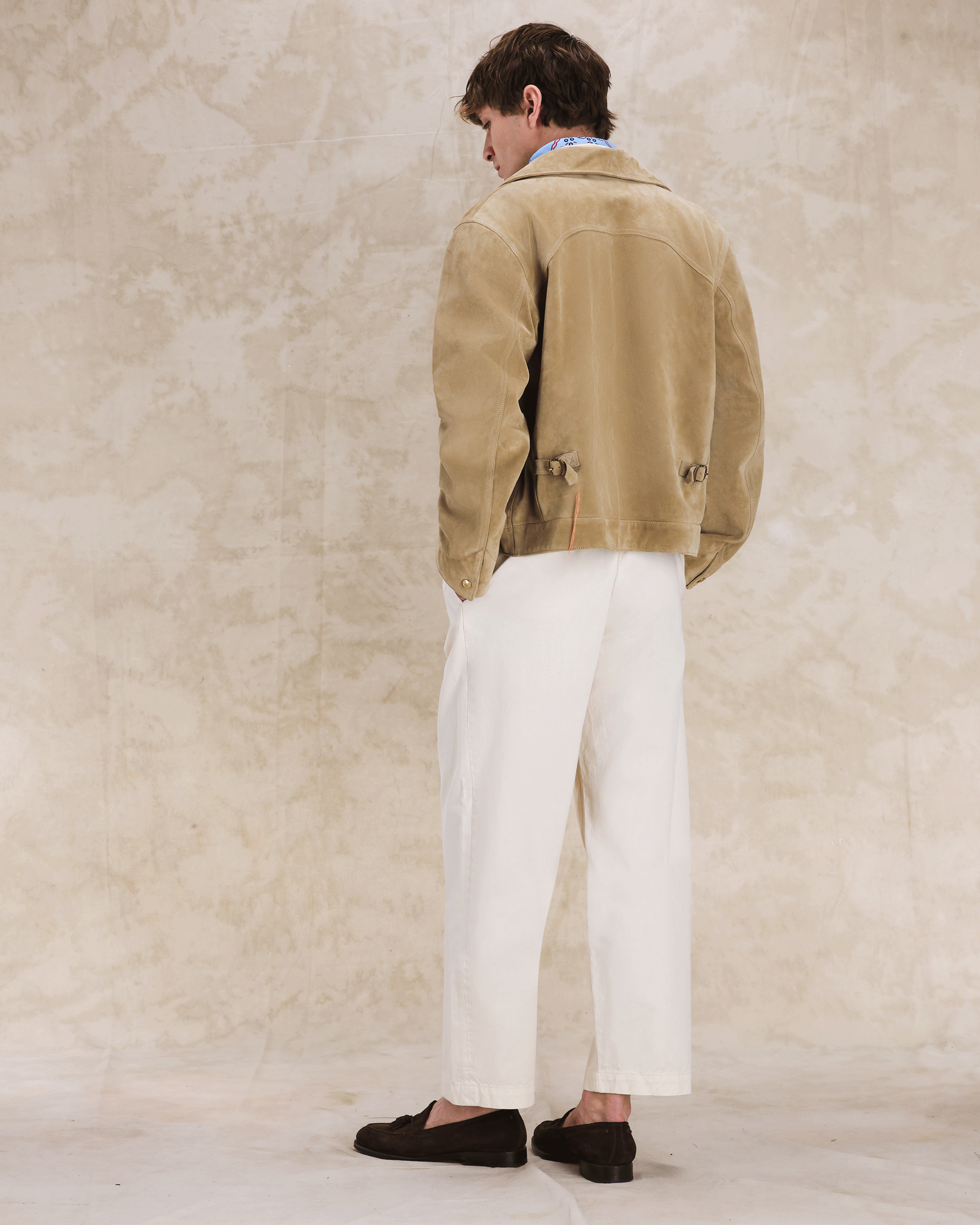 Rhode Giacca In Pelle Scamosciata