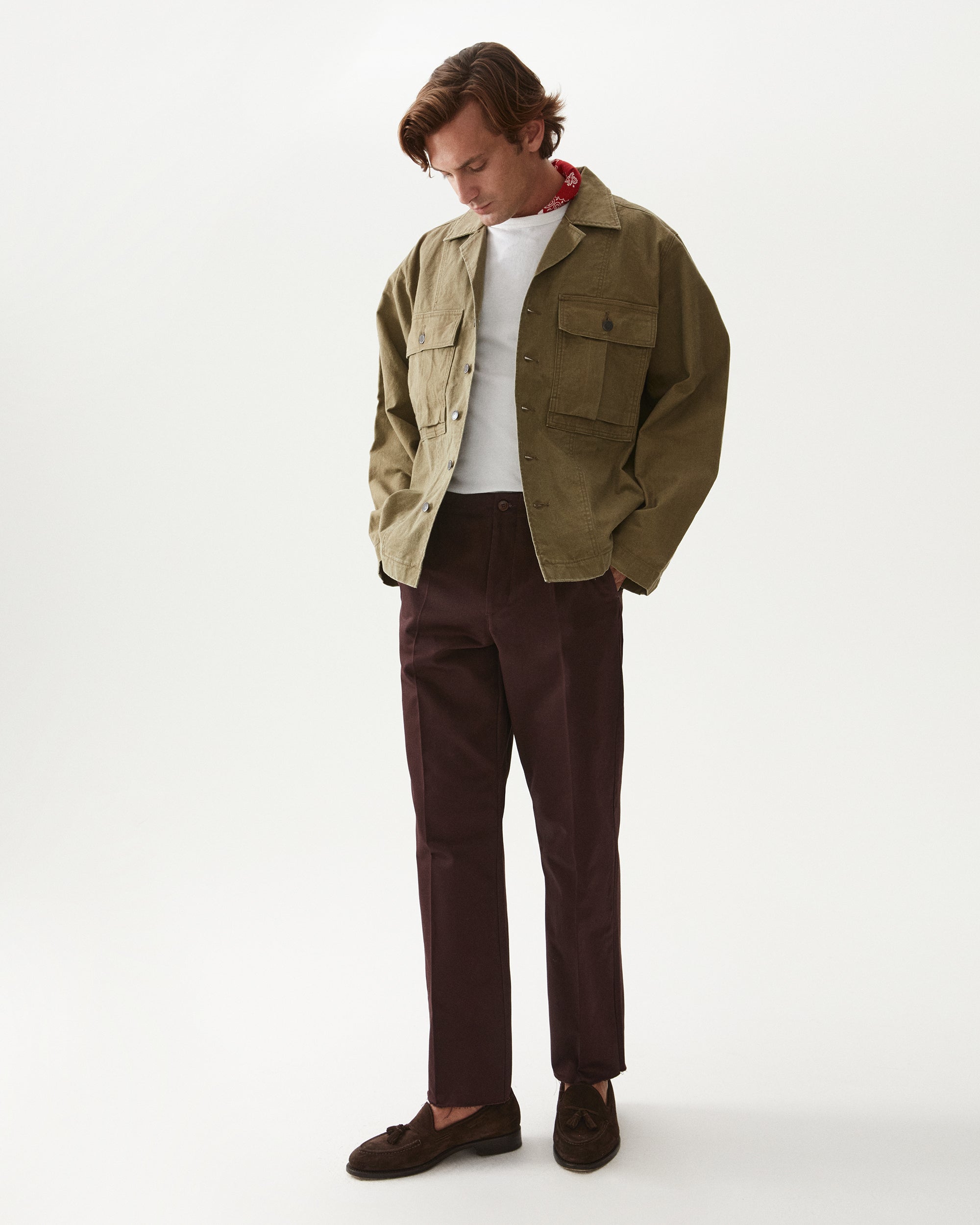 Richard Overshirt In Cotone Japan