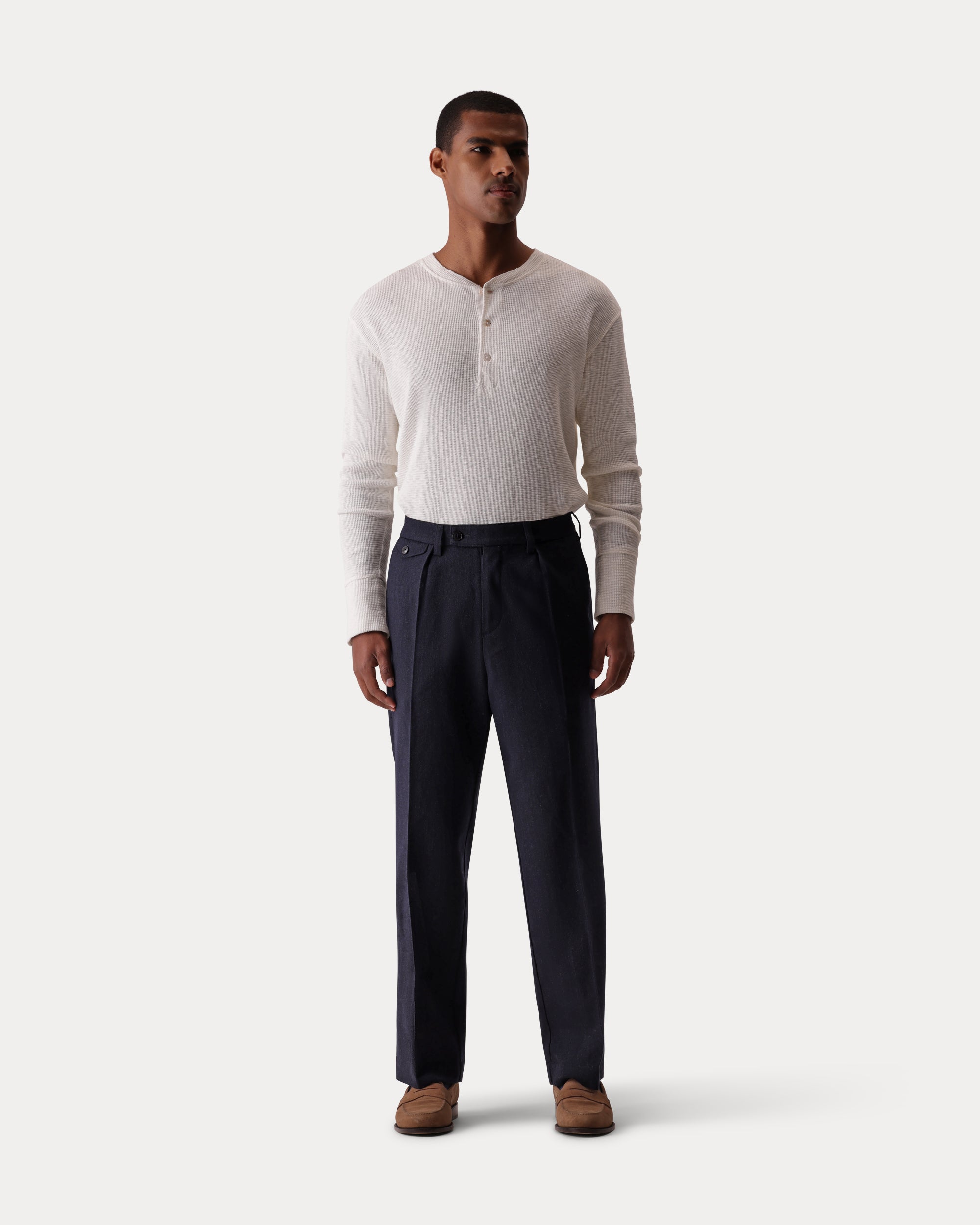 Riviera Pantaloni in Lana