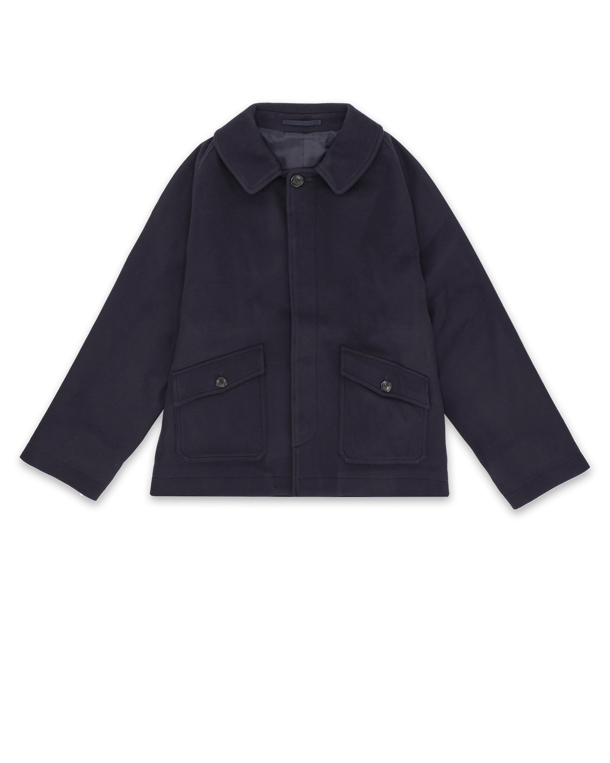 Roger Giacca In Lana Con Tasche Frontali