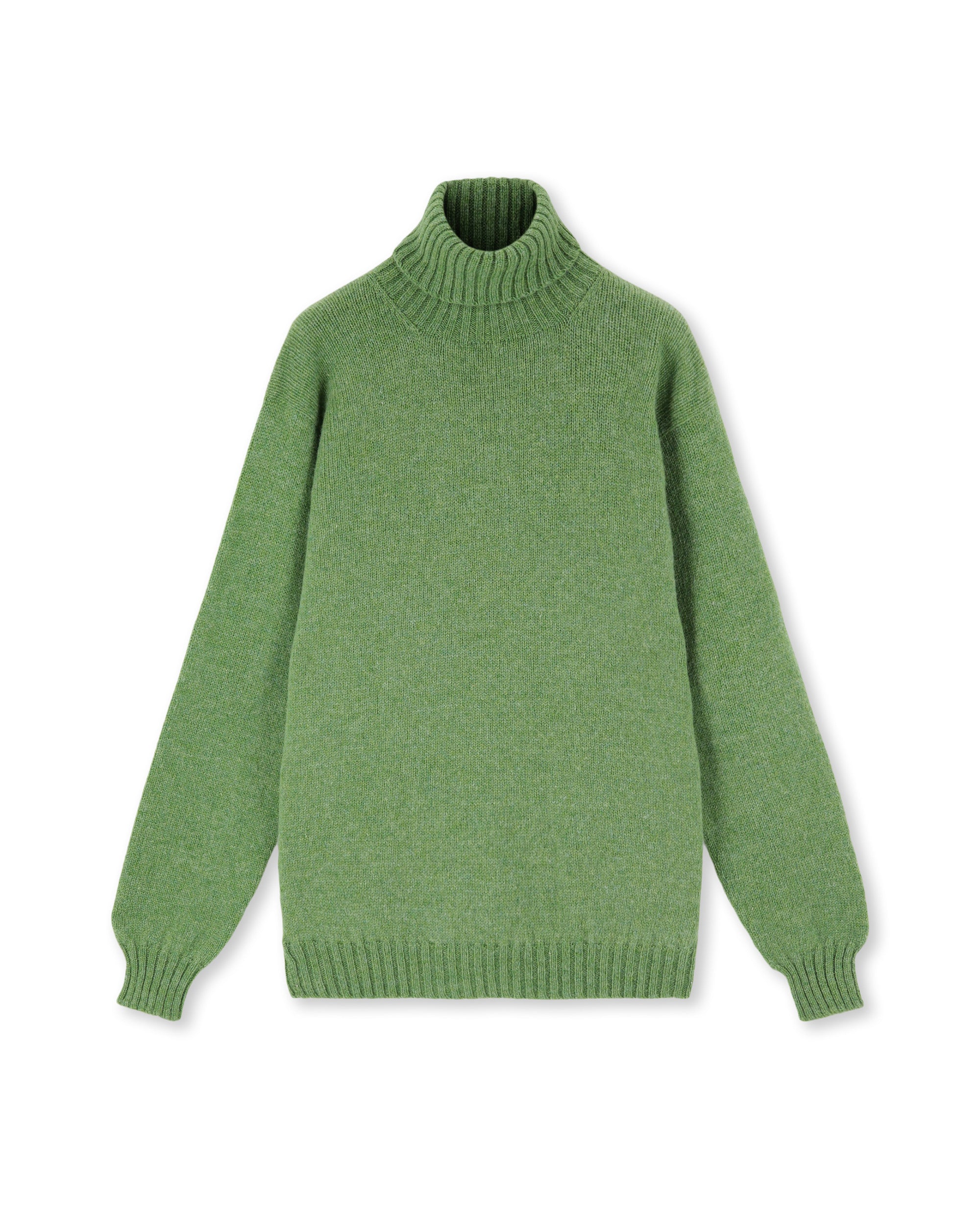 Shetlandturtleneck Maglione Collo Alto In Lana