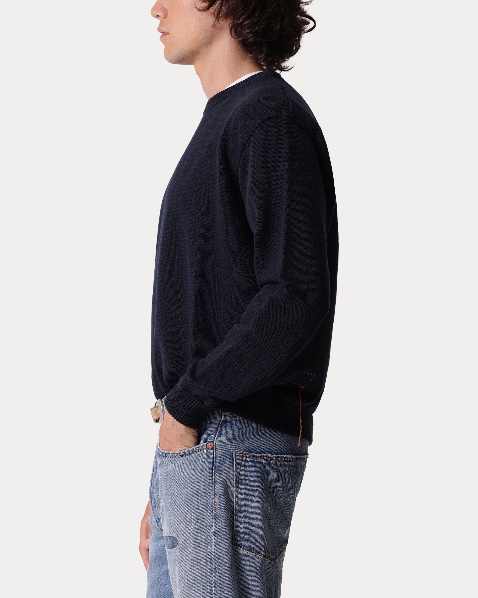 Rover Cotton Crew Neck Sweater