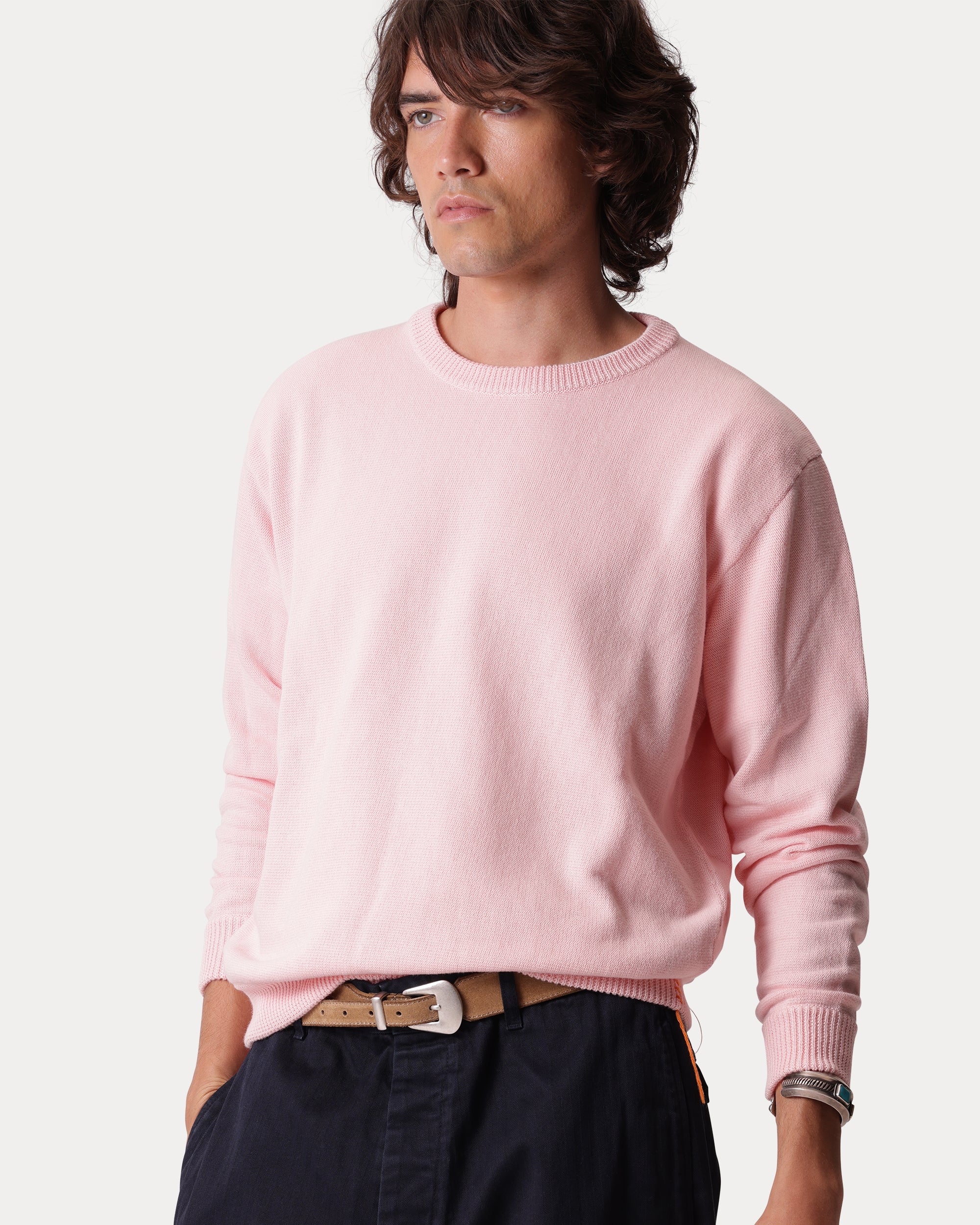 Rover Cotton Crew Neck Sweater