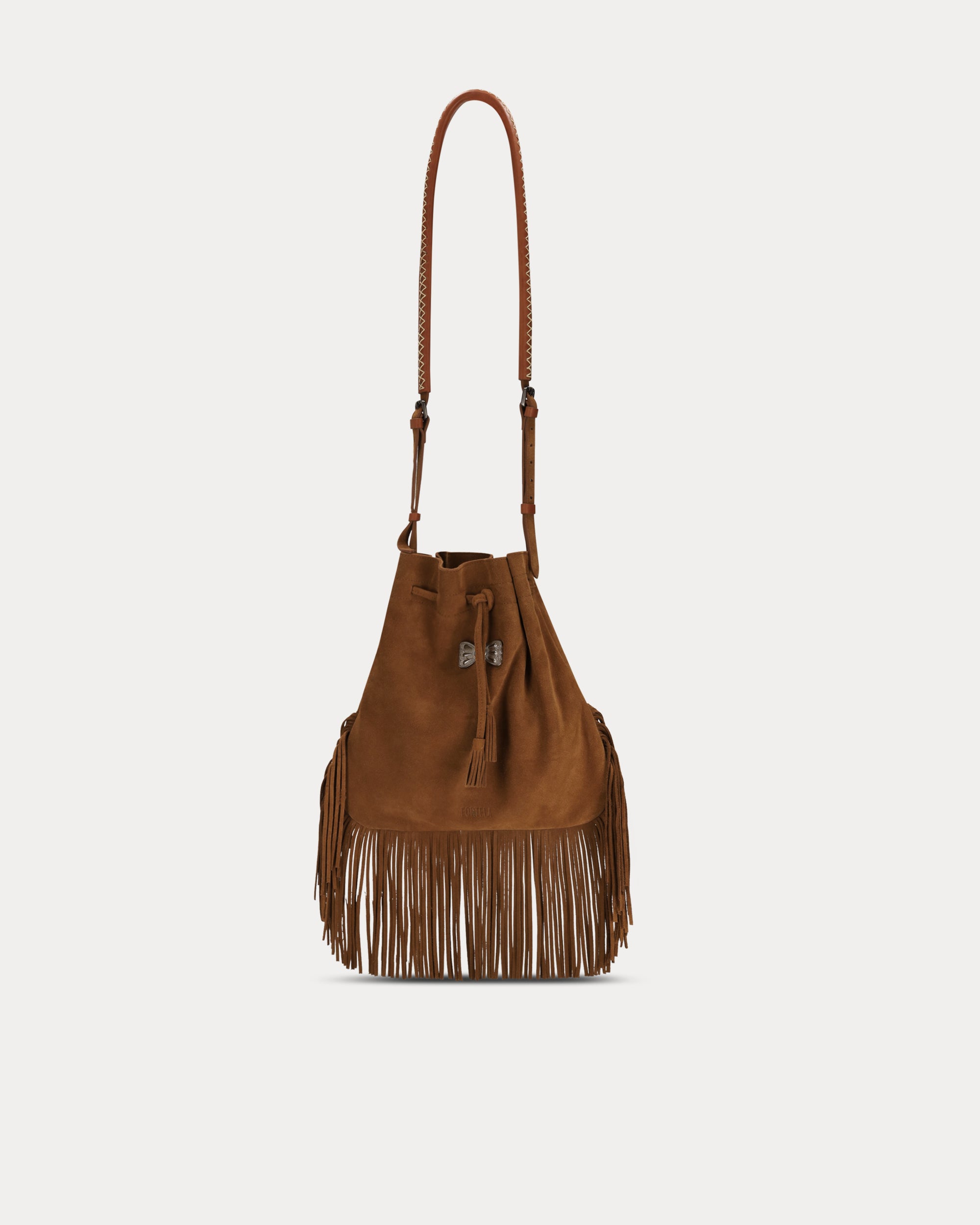Kimi Suede Bag with Fringes