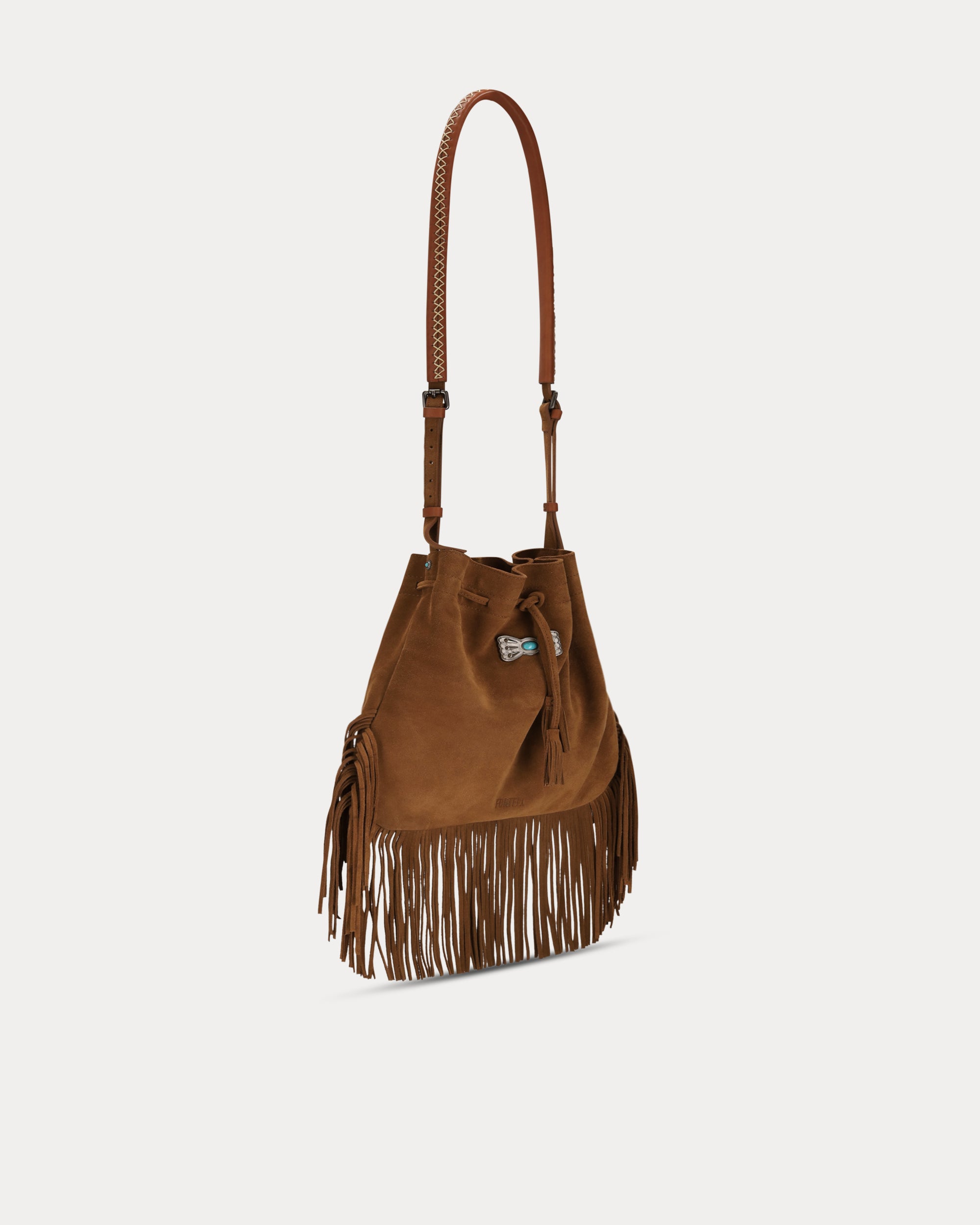 Kimi Suede Bag with Fringes