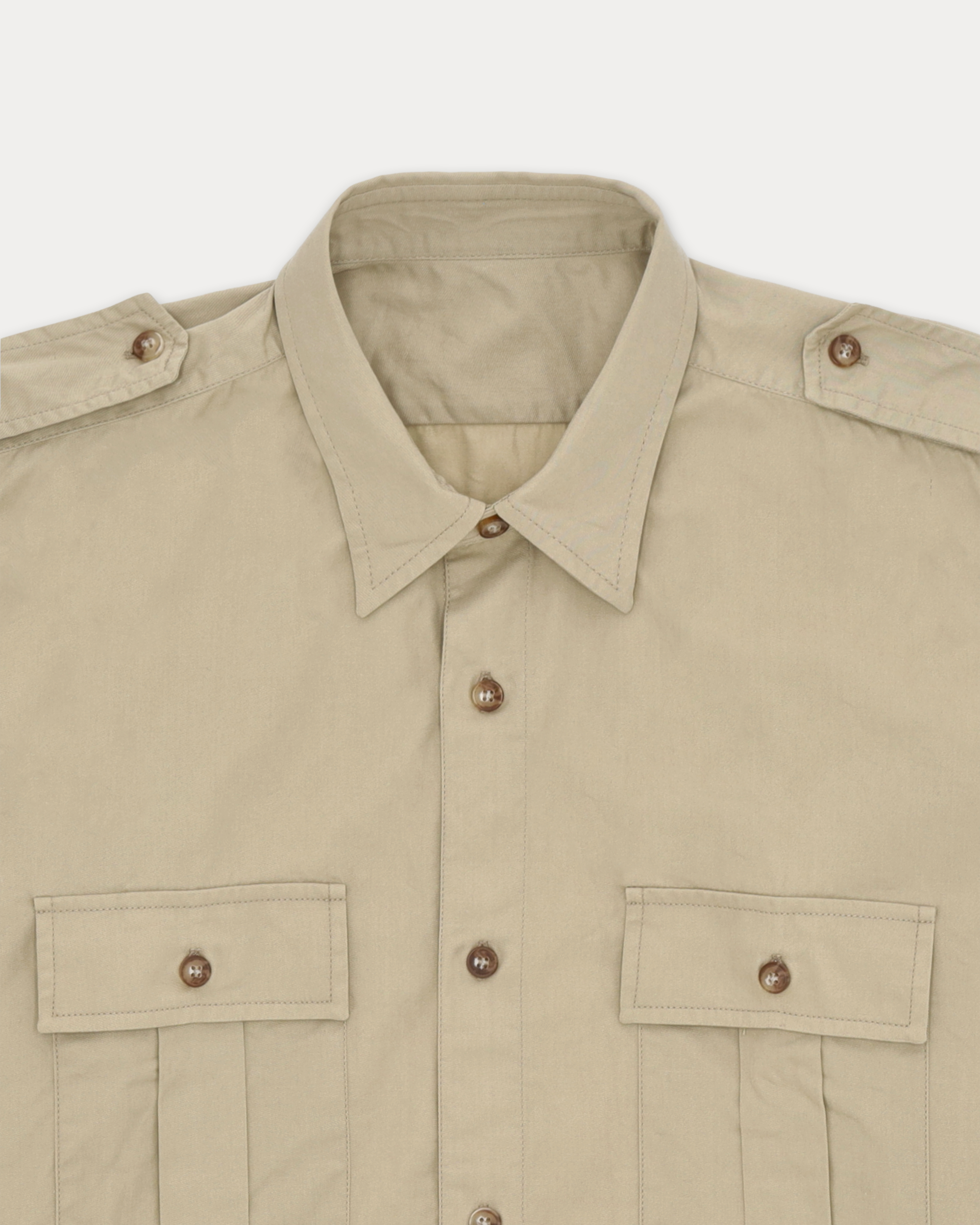 Sahara Overshirt Militare In Cotone