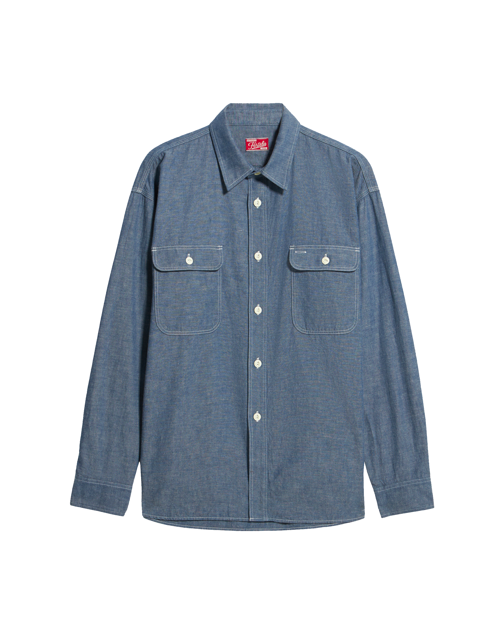 Sail Camicia In Chambray
