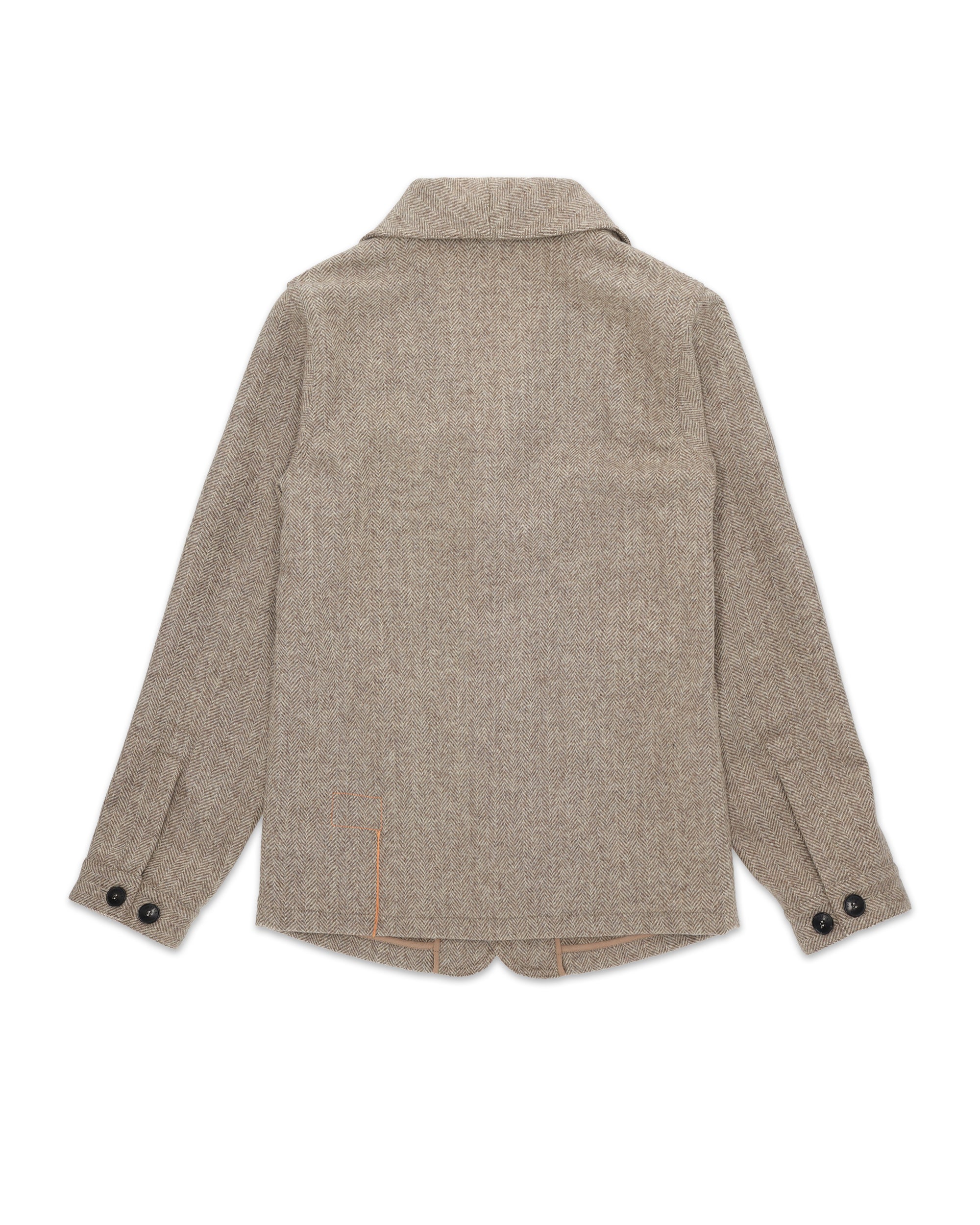 Scotland Giacca In Herringbone Di Lana