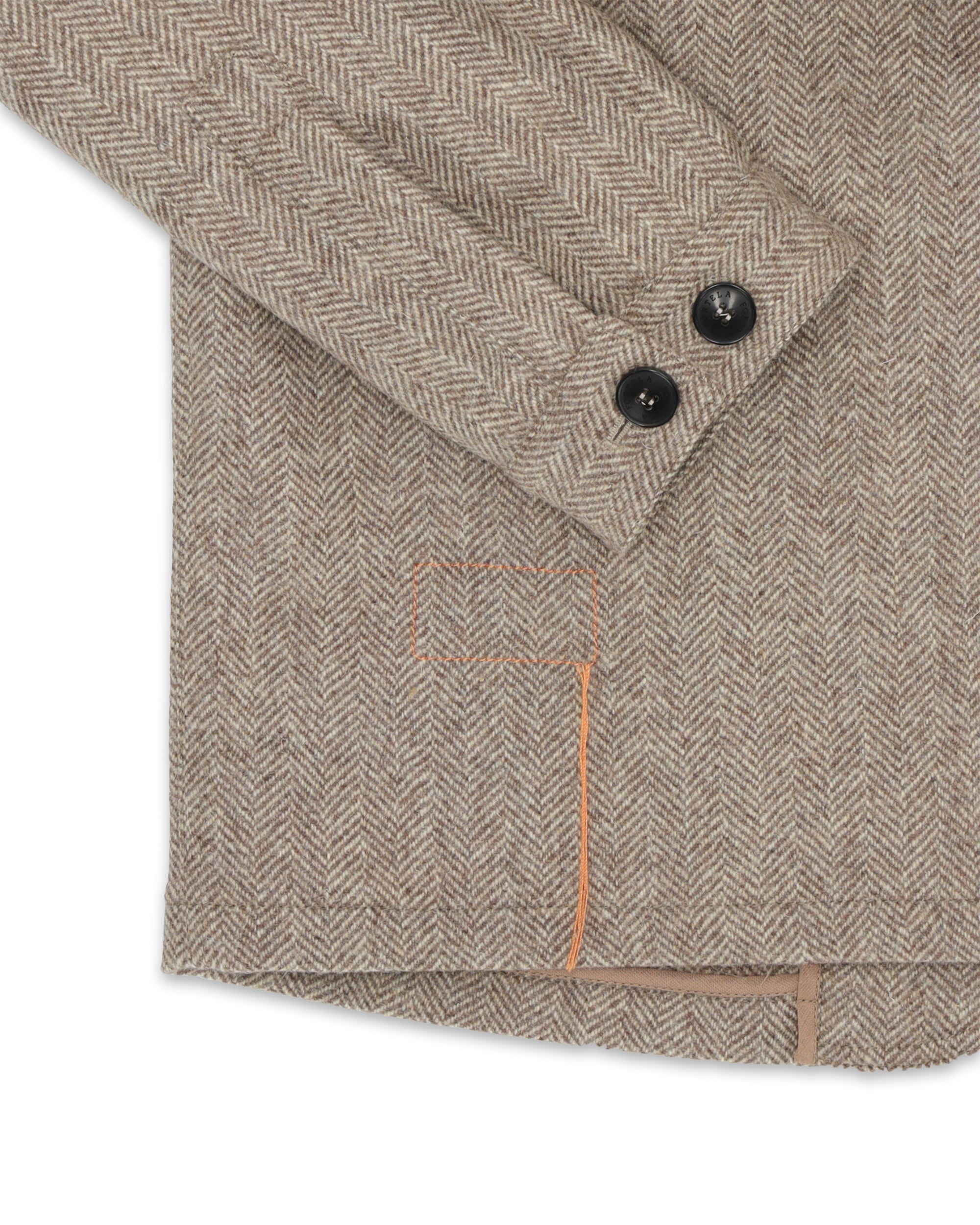 Scotland Giacca In Herringbone Di Lana