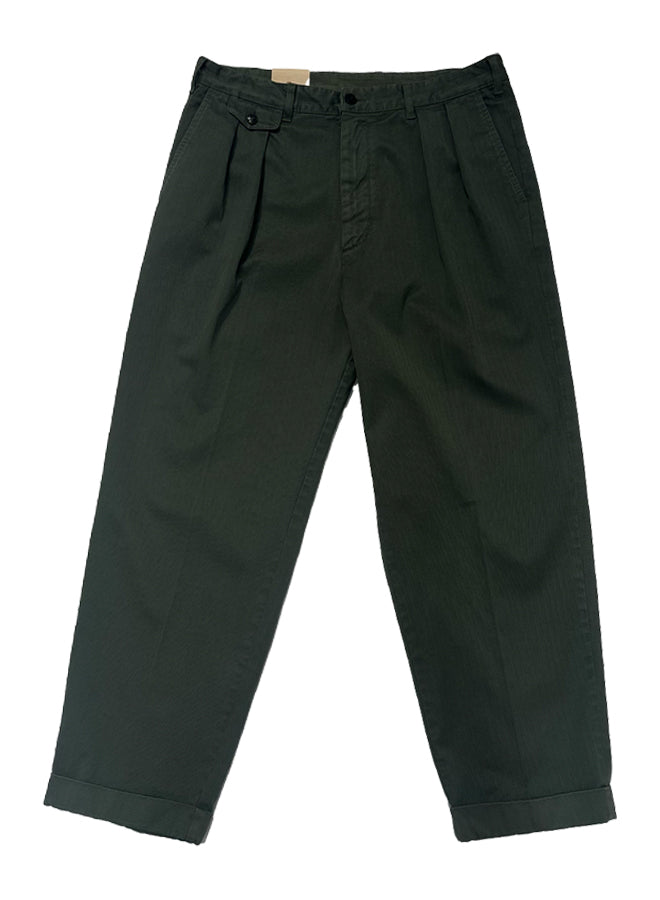 Seattle Pleated Herringbone Pants
