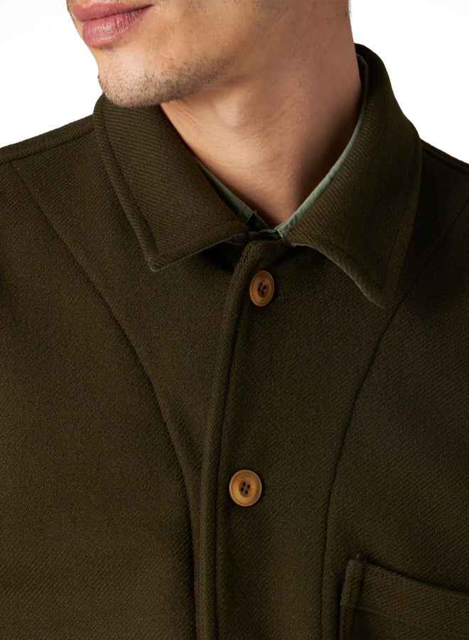 Seneca Giacca in Twill di Lana