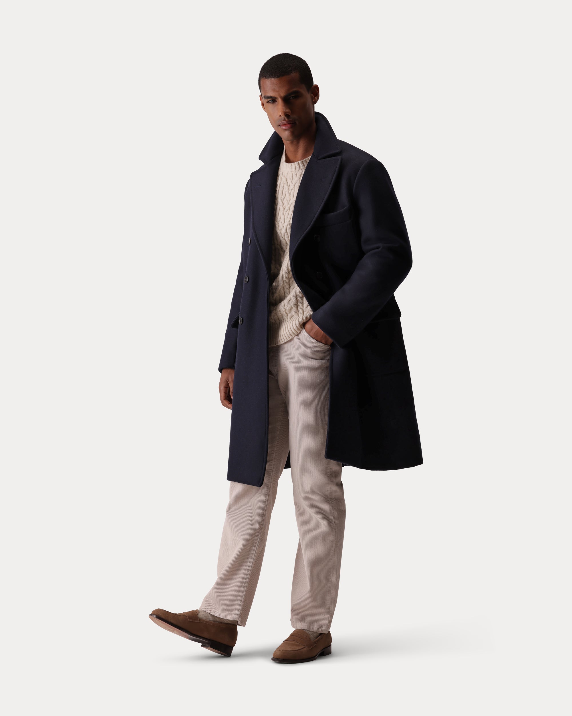 Serwilliam1 Double-Breasted Wool Coat