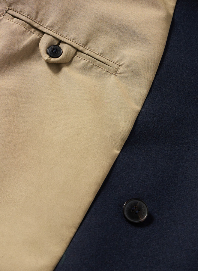 Serwilliam1 Cappotto Doppio Petto in Lana