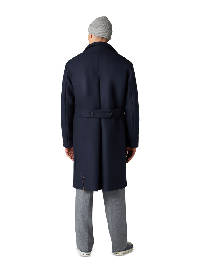 Serwilliam1 Cappotto Doppio Petto in Lana