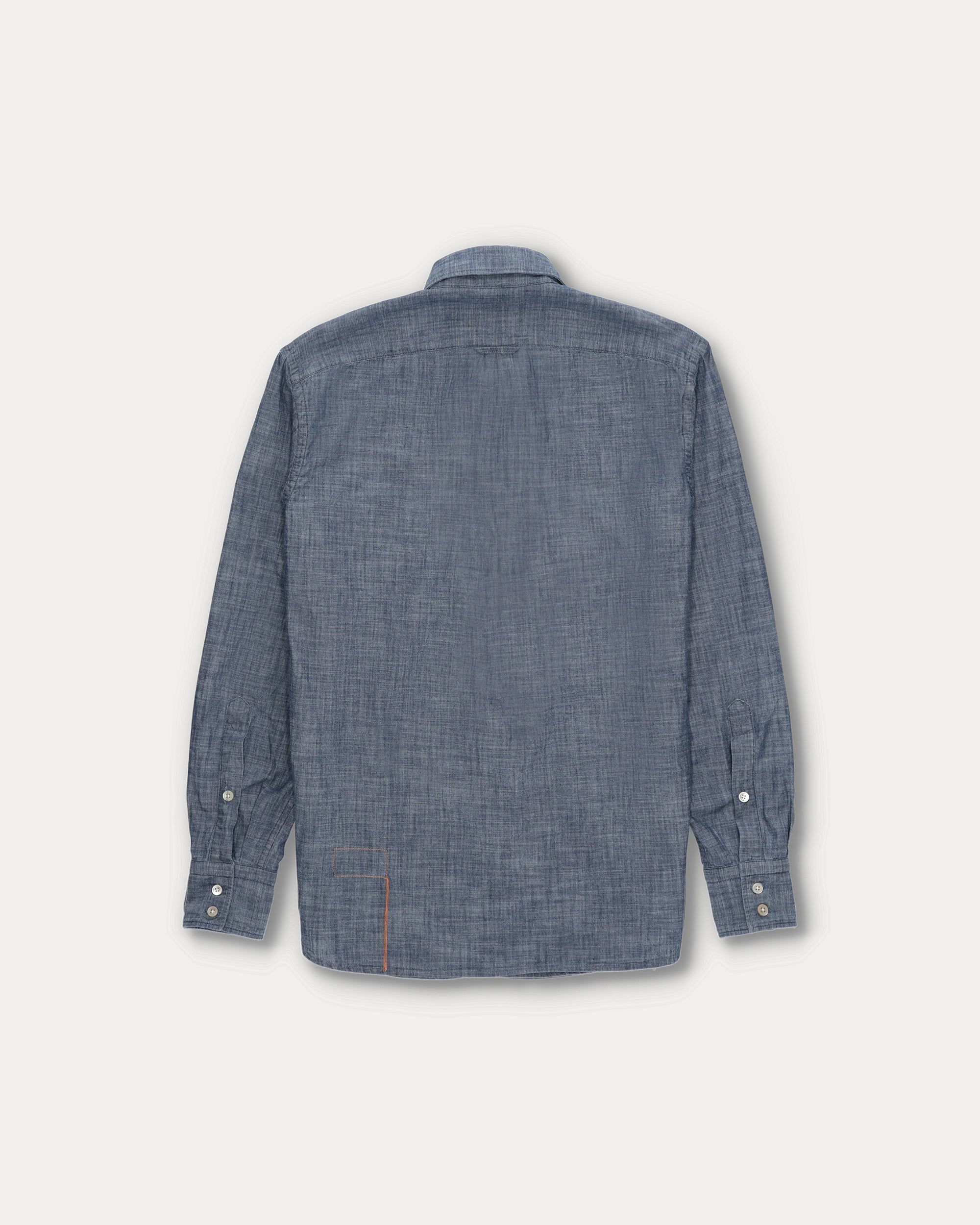 Sheep Camicia In Chambray
