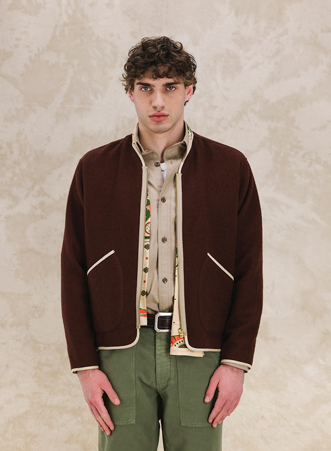 Sherpa Giacca In Lana