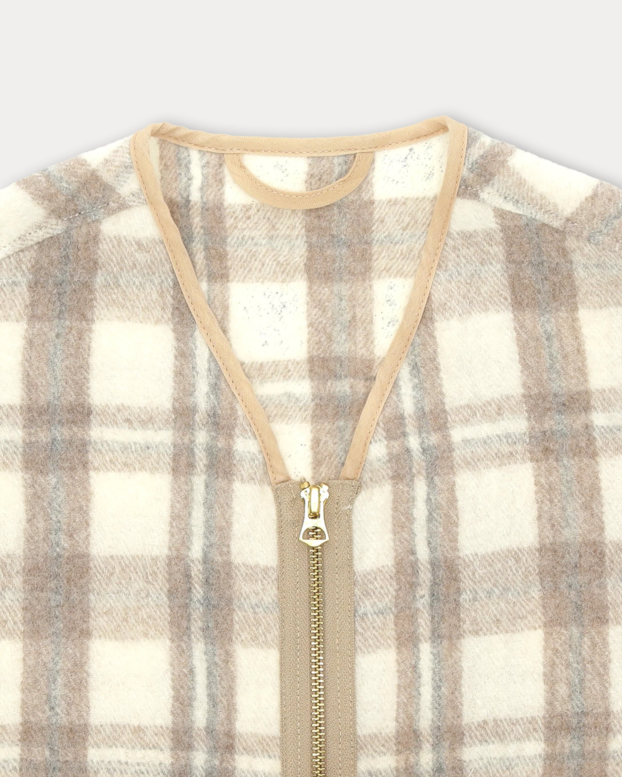 Sherpavest Checkered Wool Vest