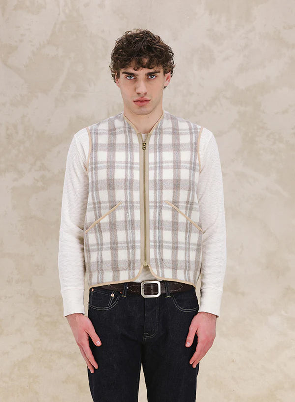 Sherpavest Checkered Wool Vest