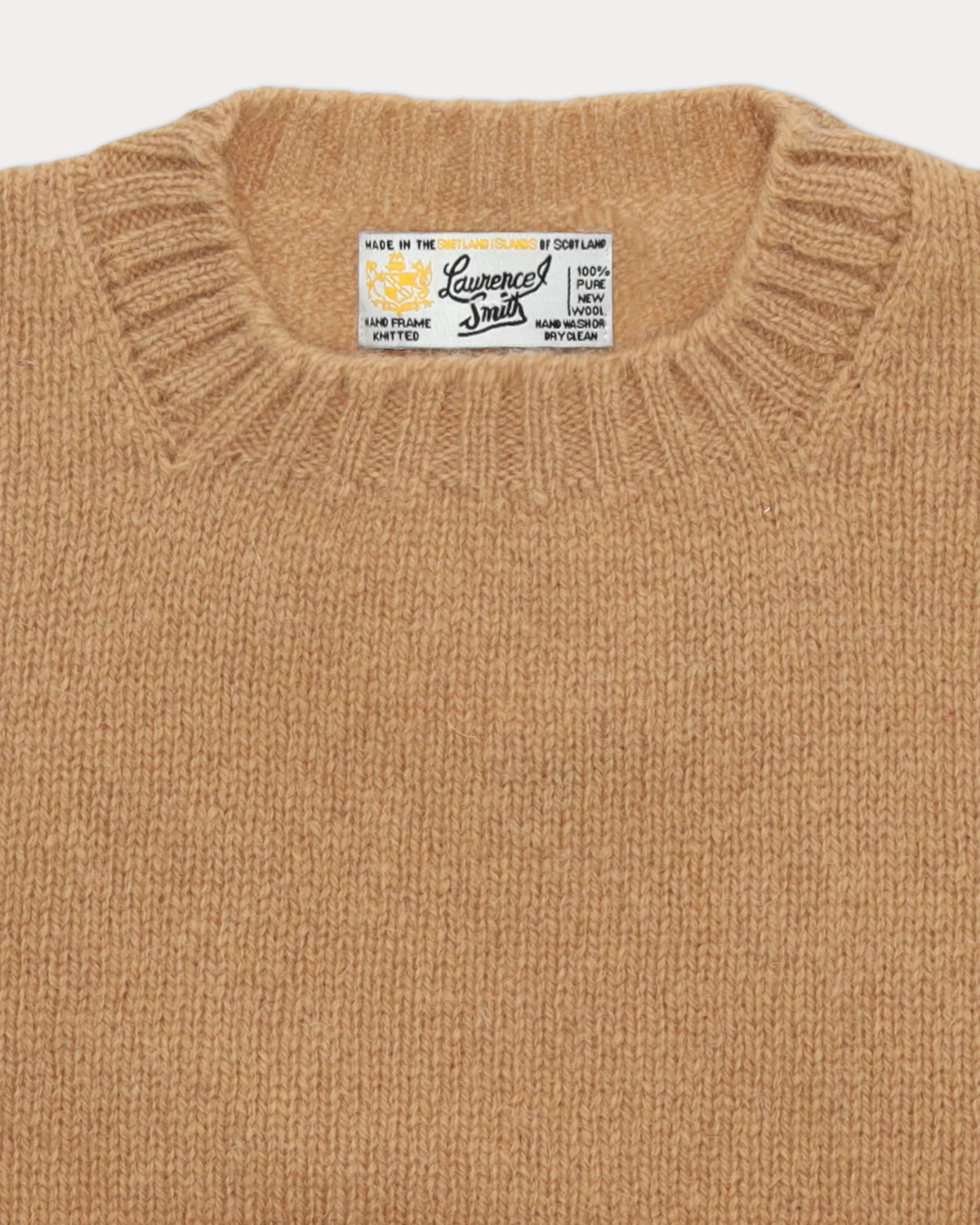 Shetlandcrewneck Wool Sweater