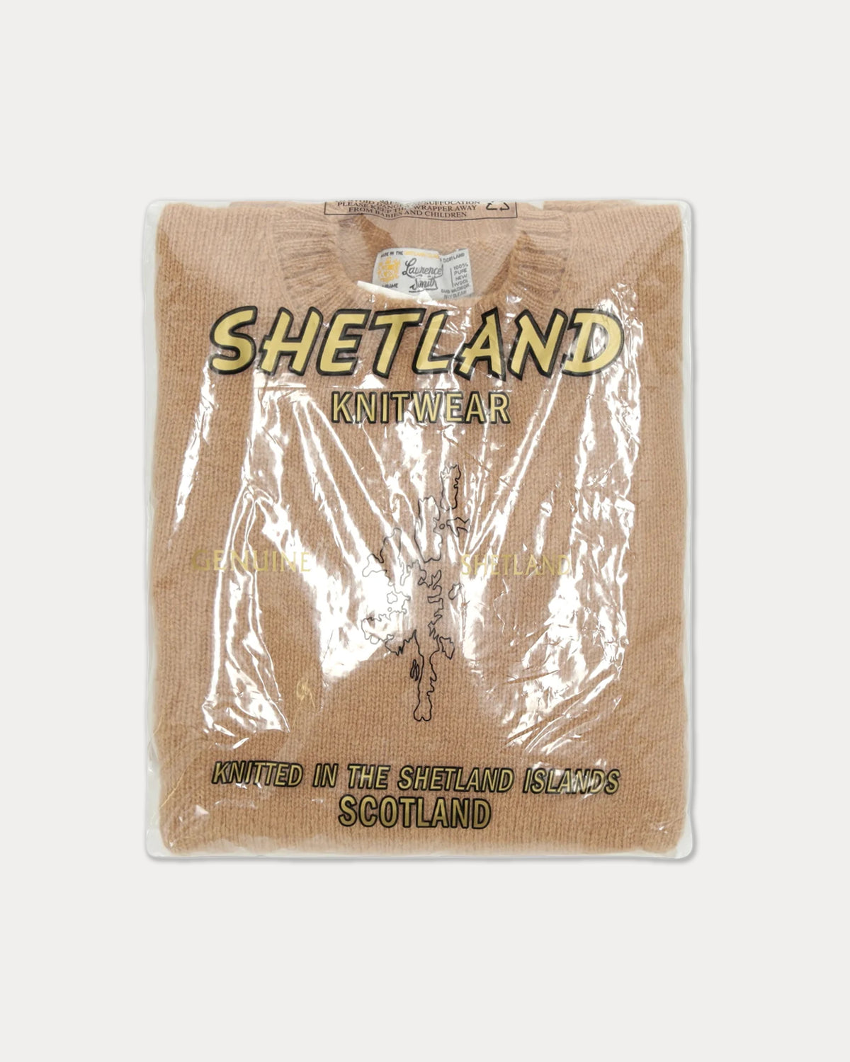 Shetlandcrewneck Wool Sweater