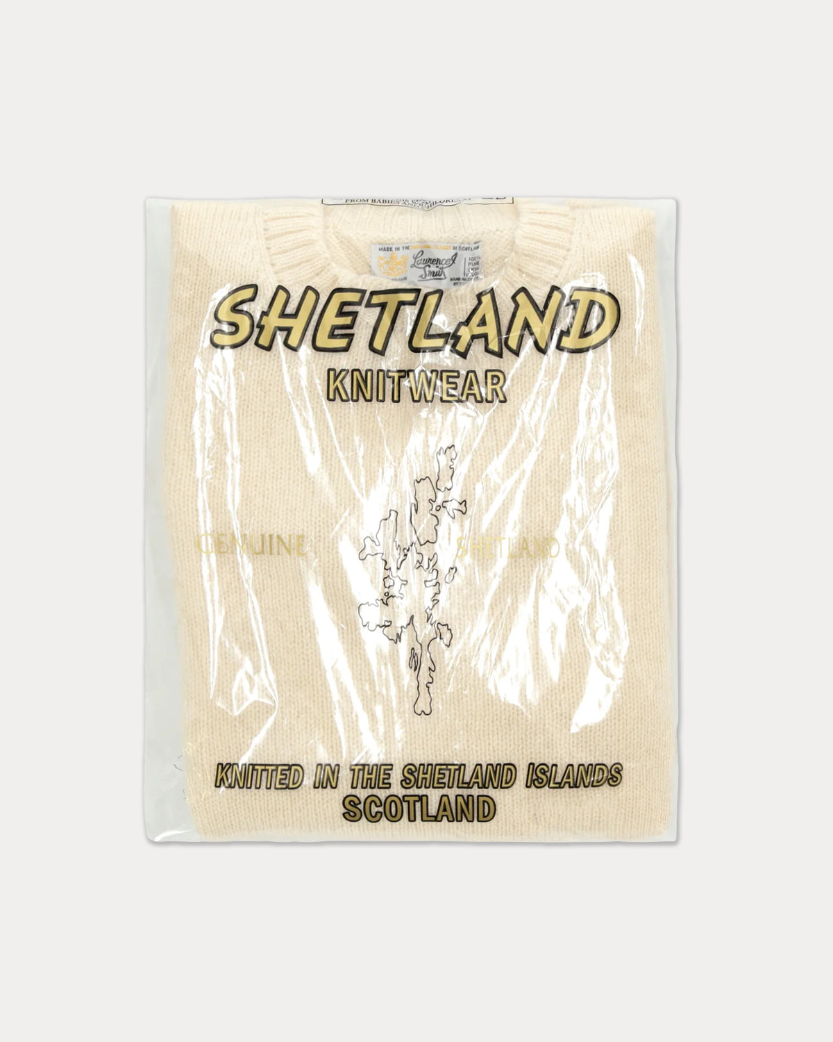 Shetlandcrewneck Wool Sweater