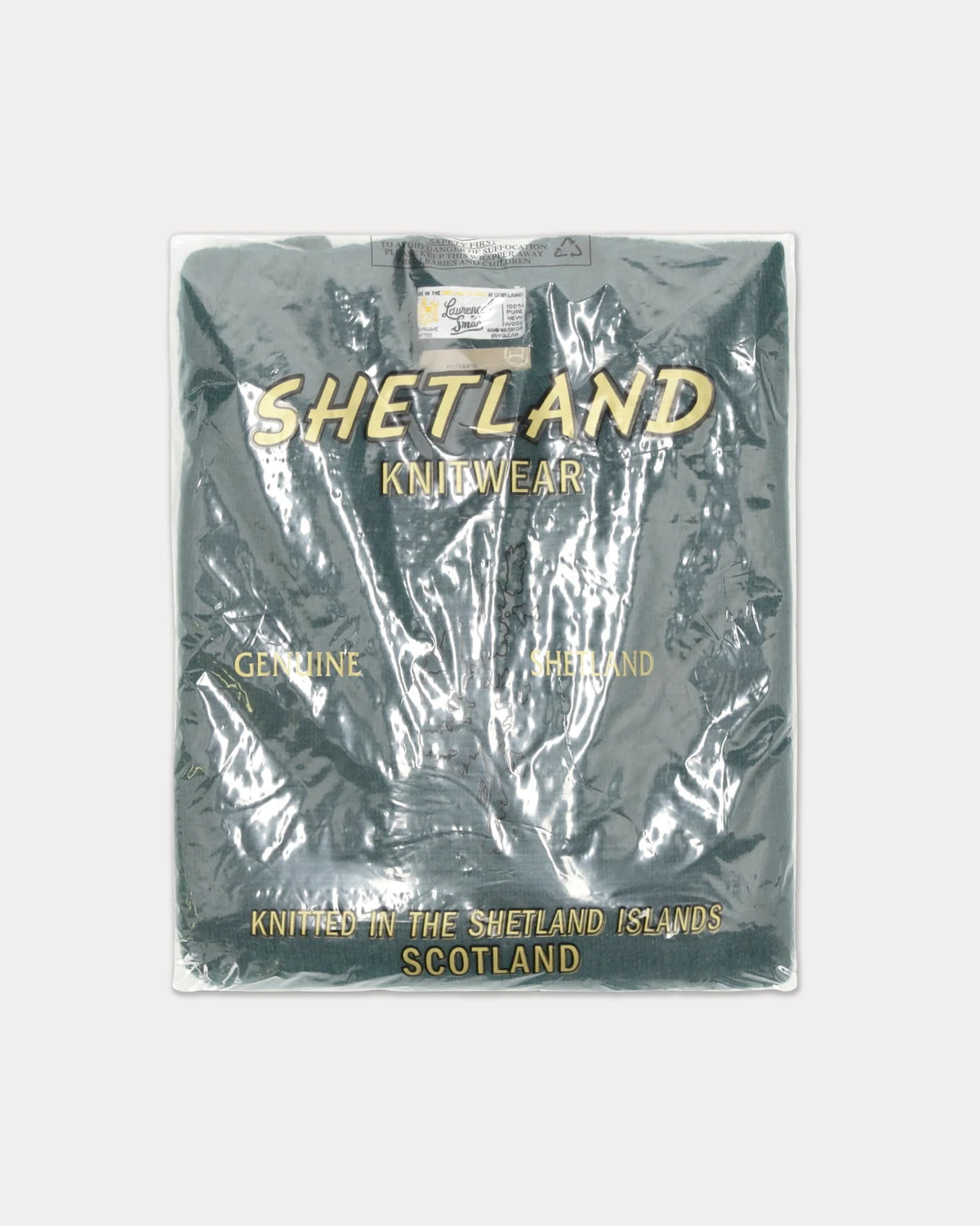 Shetlandcrewneck Wool Sweater