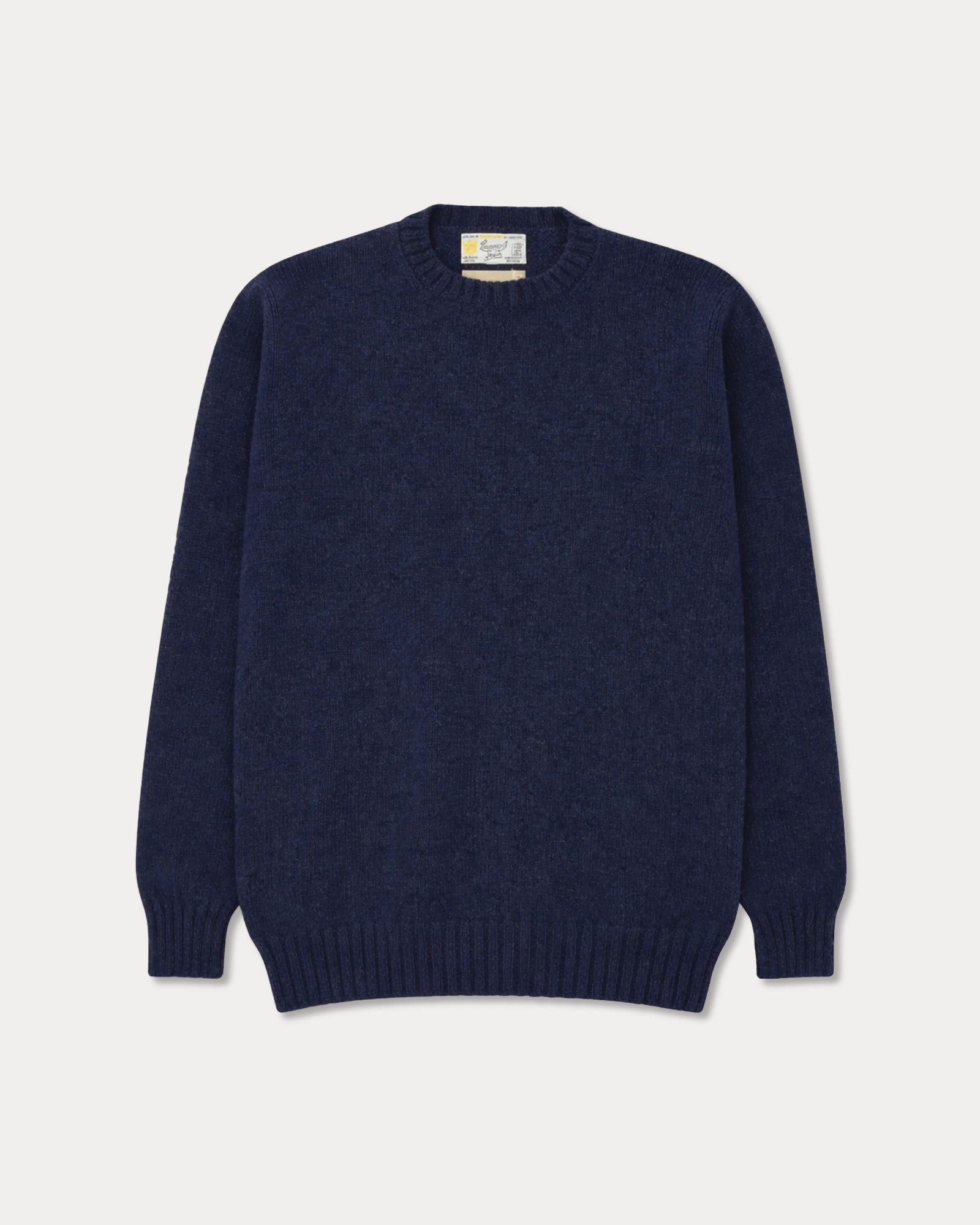 Shetlandcrewneck Wool Sweater