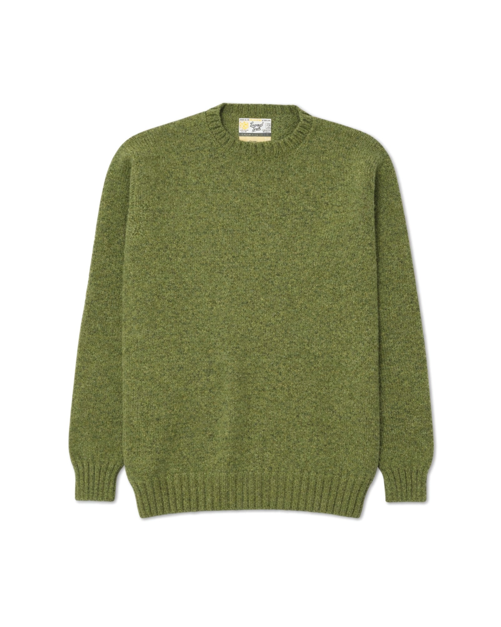 Shetlandcrewneck Maglione Girocollo In Lana