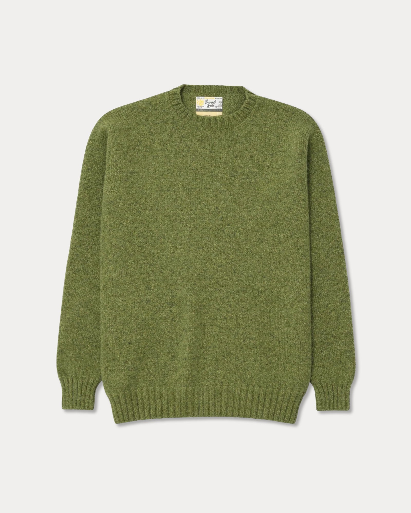 Shetlandcrewneck Maglione Girocollo In Lana
