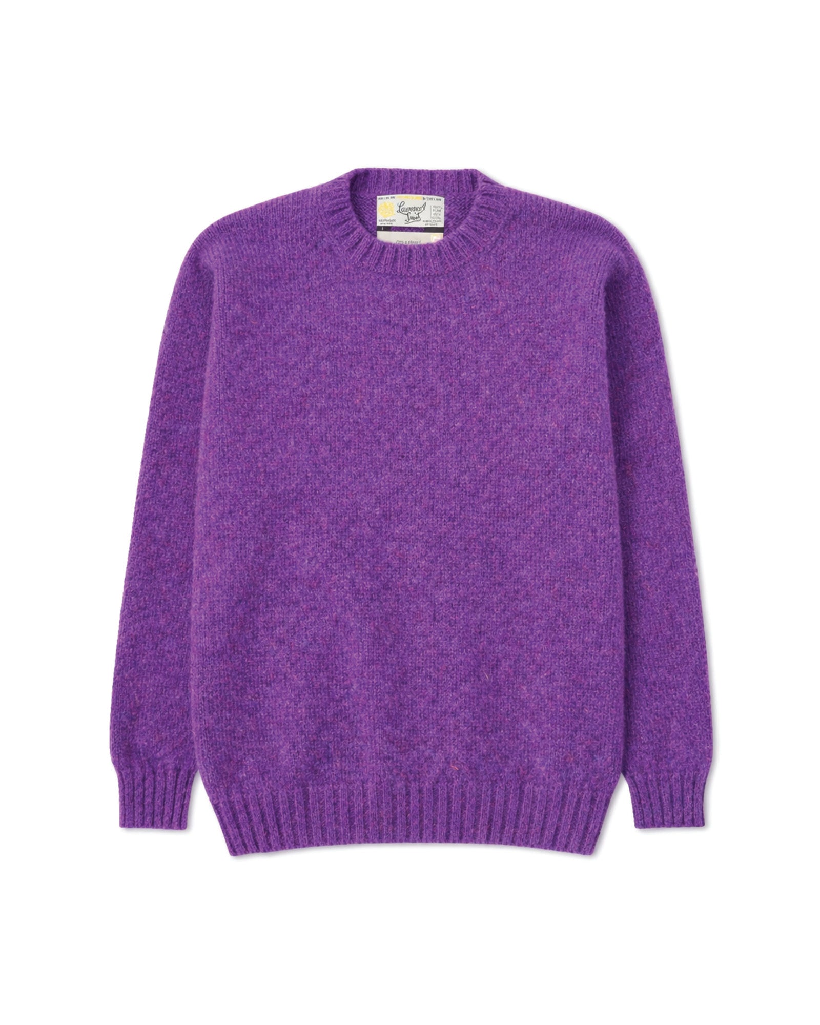 Shetlandcrewneck Maglione Girocollo In Lana