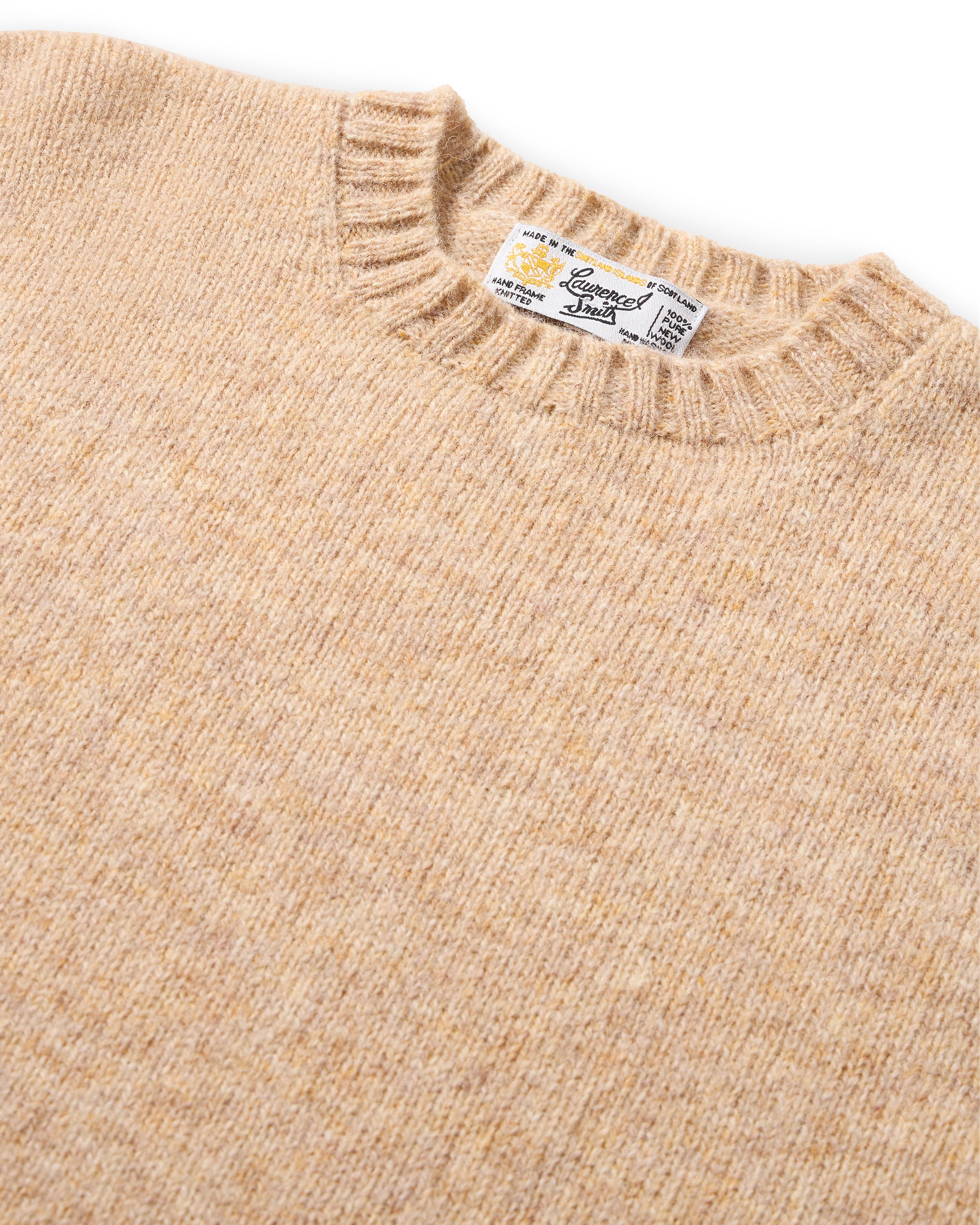 Shetlandcrewneck Maglione Girocollo In Lana