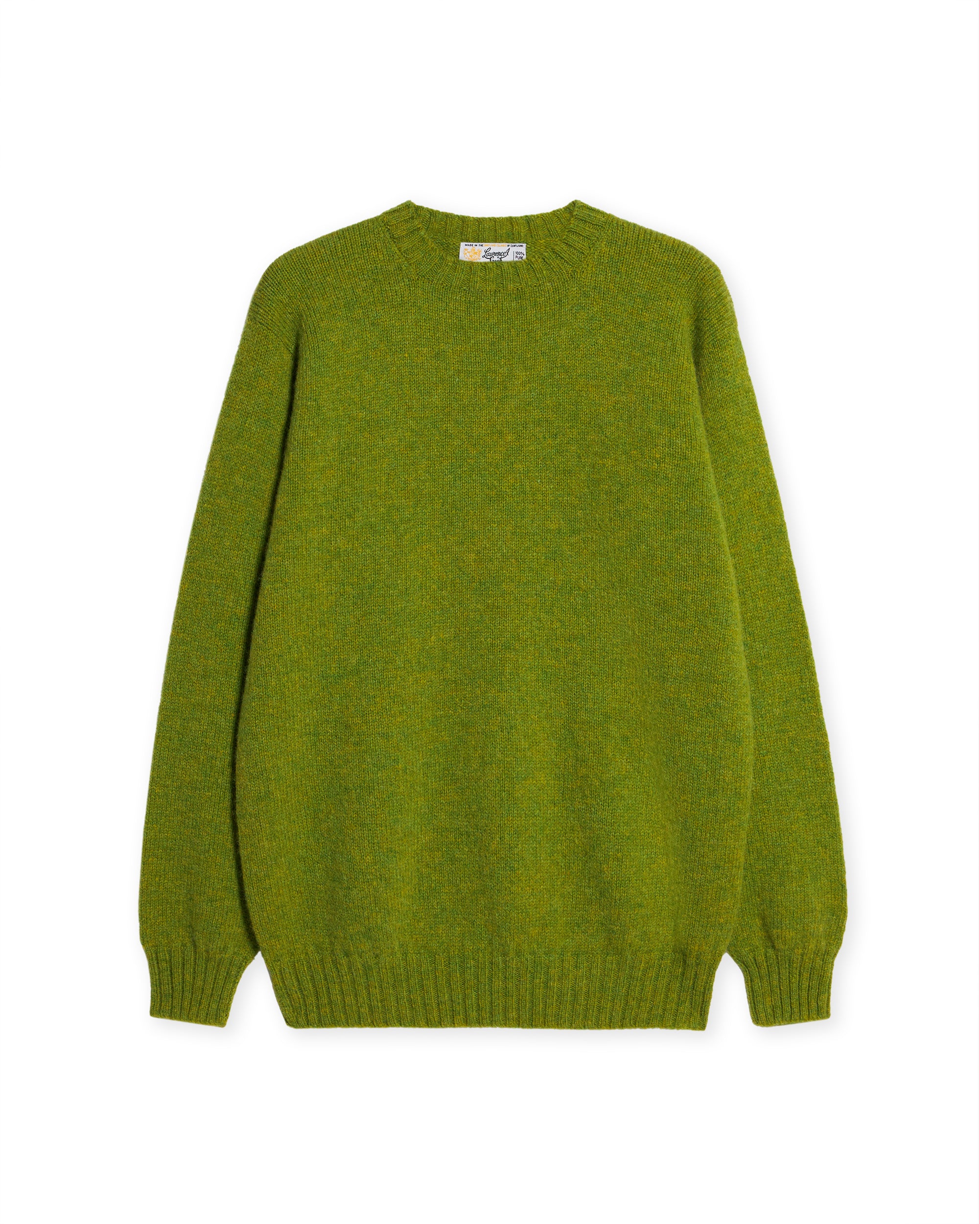 Shetlandcrewneck Maglione Girocollo In Lana