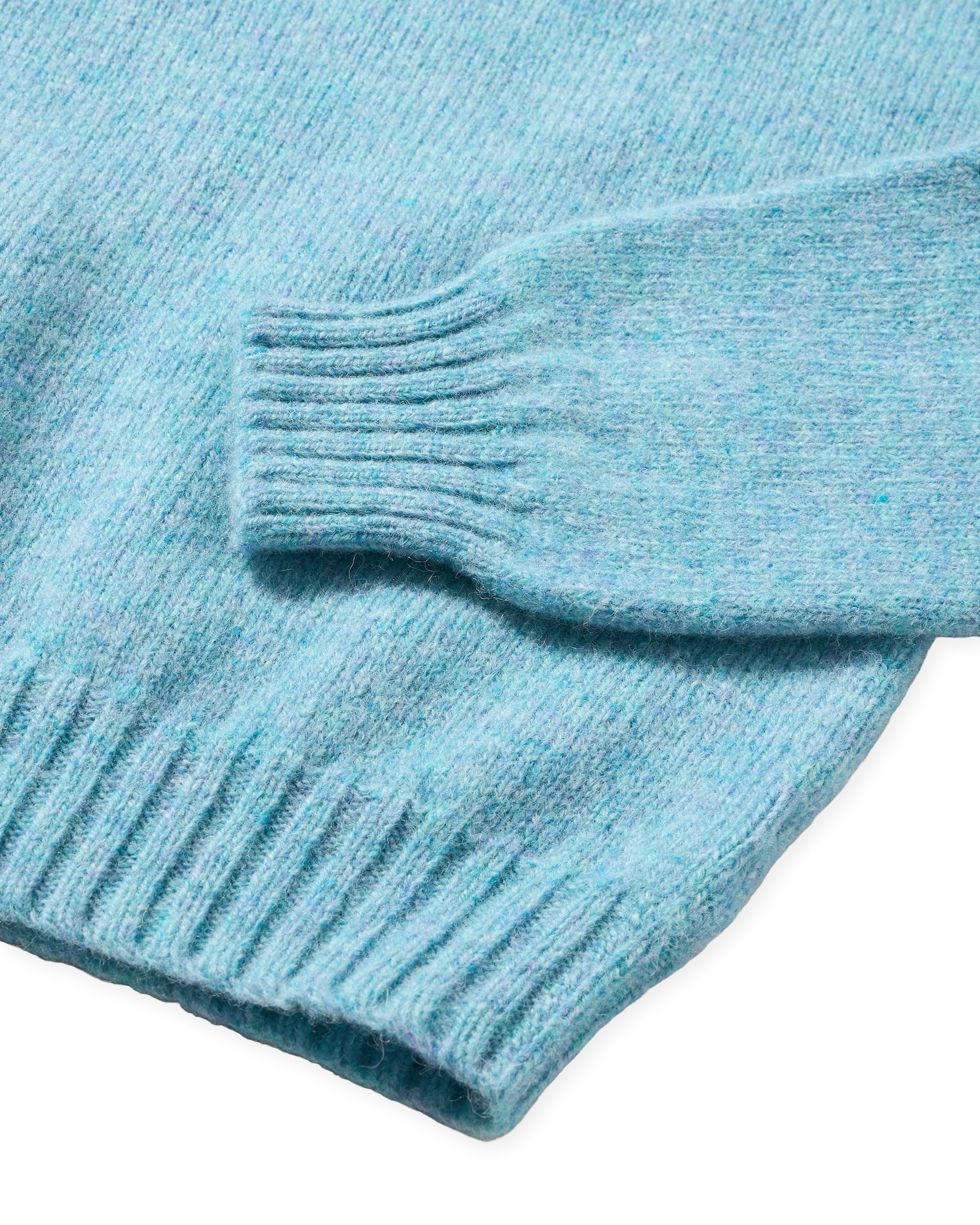 Shetlandcrewneck Sweater Crewneck Wool