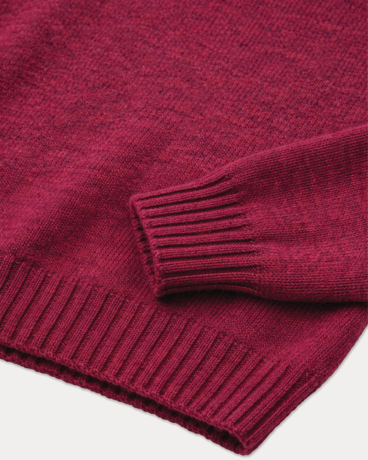 Shetlandturtleneck Wool Sweater