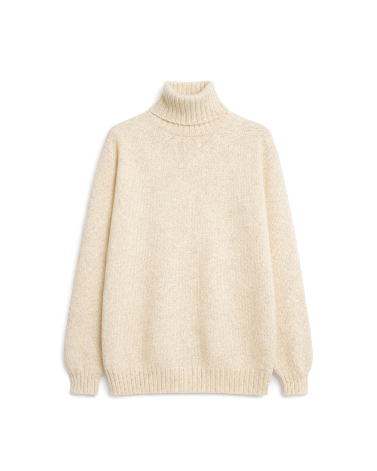 Shetlandturtleneck Maglione Collo Alto In Lana