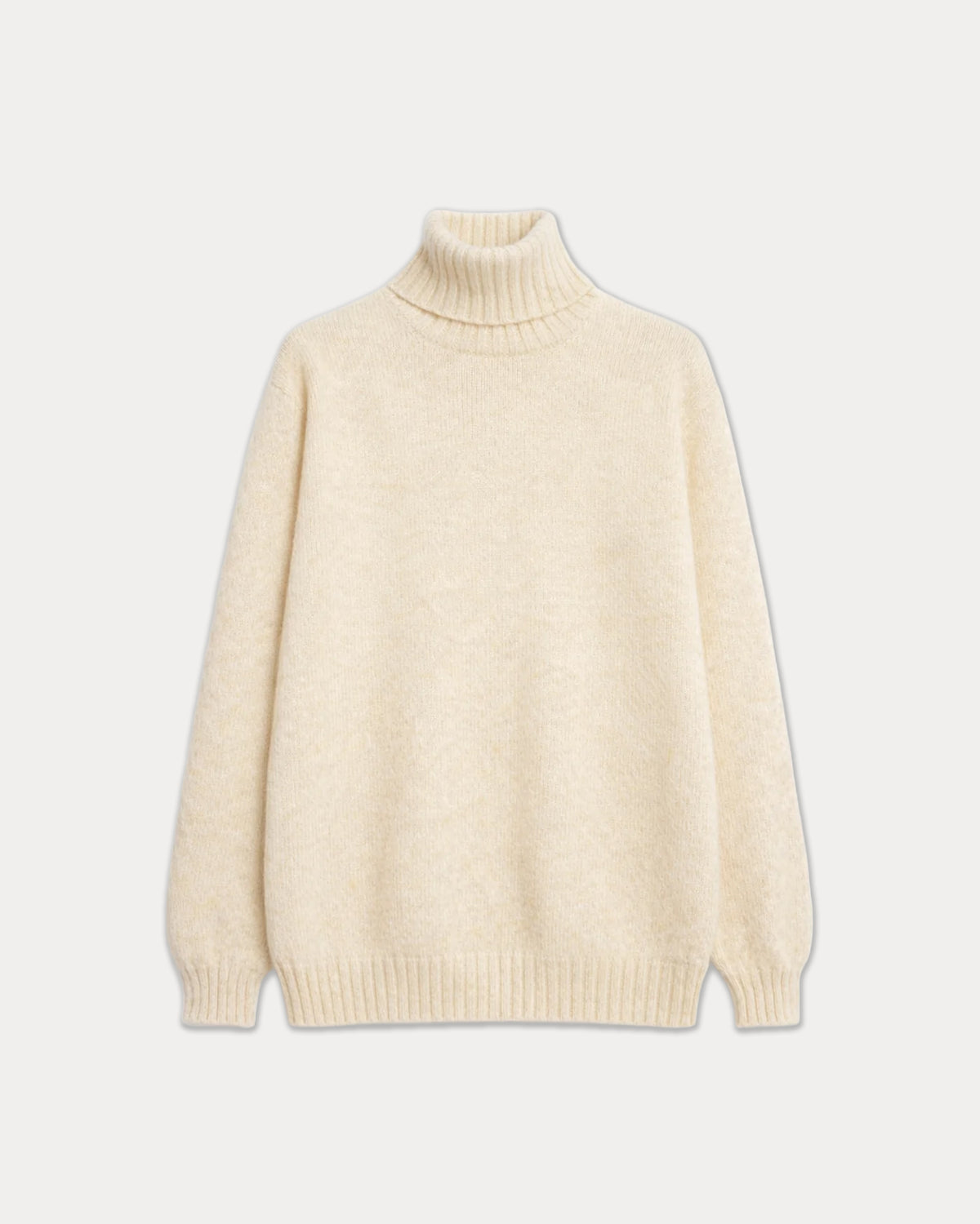 Shetlandturtleneck Maglione Collo Alto In Lana