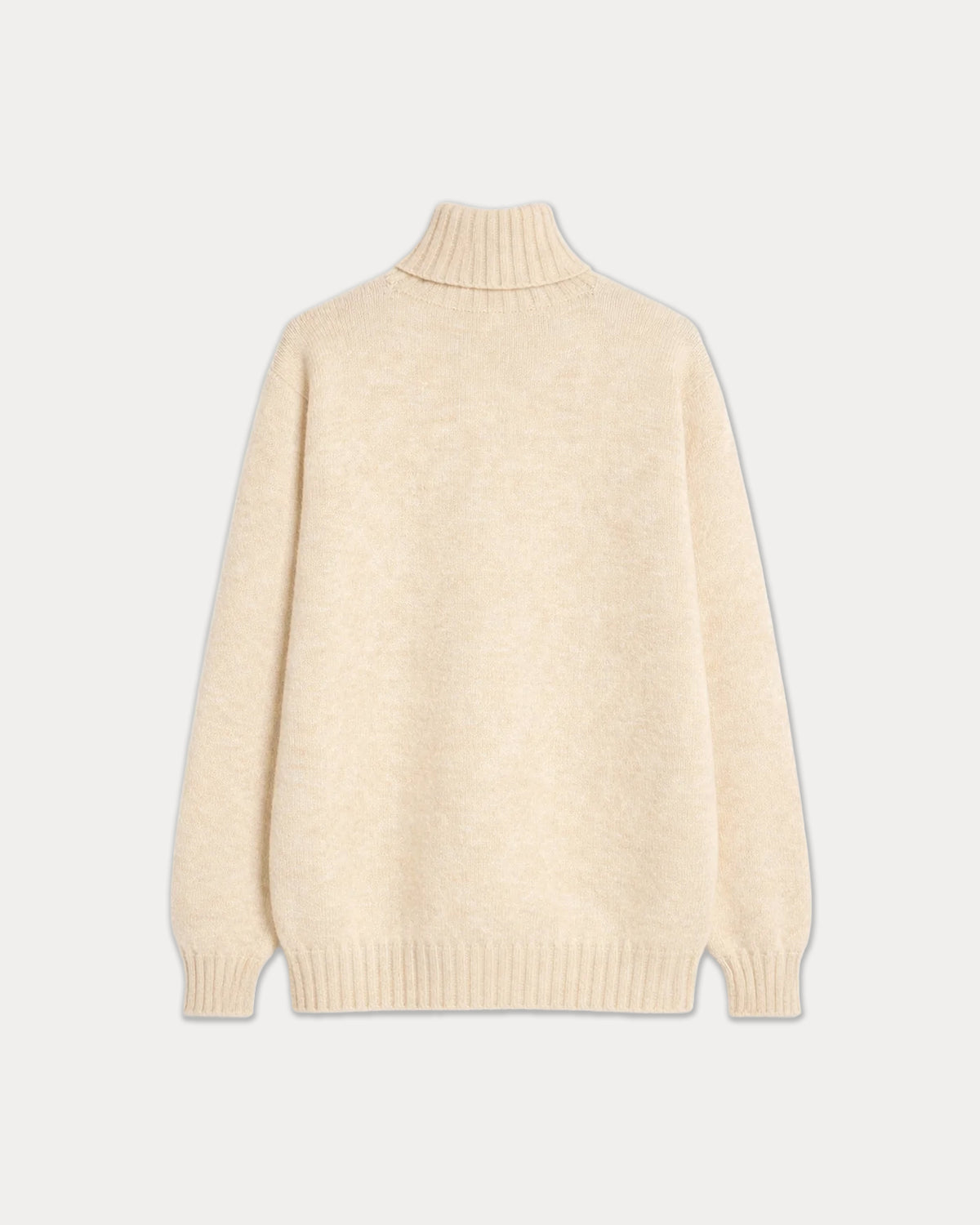 Shetlandturtleneck Maglione Collo Alto In Lana