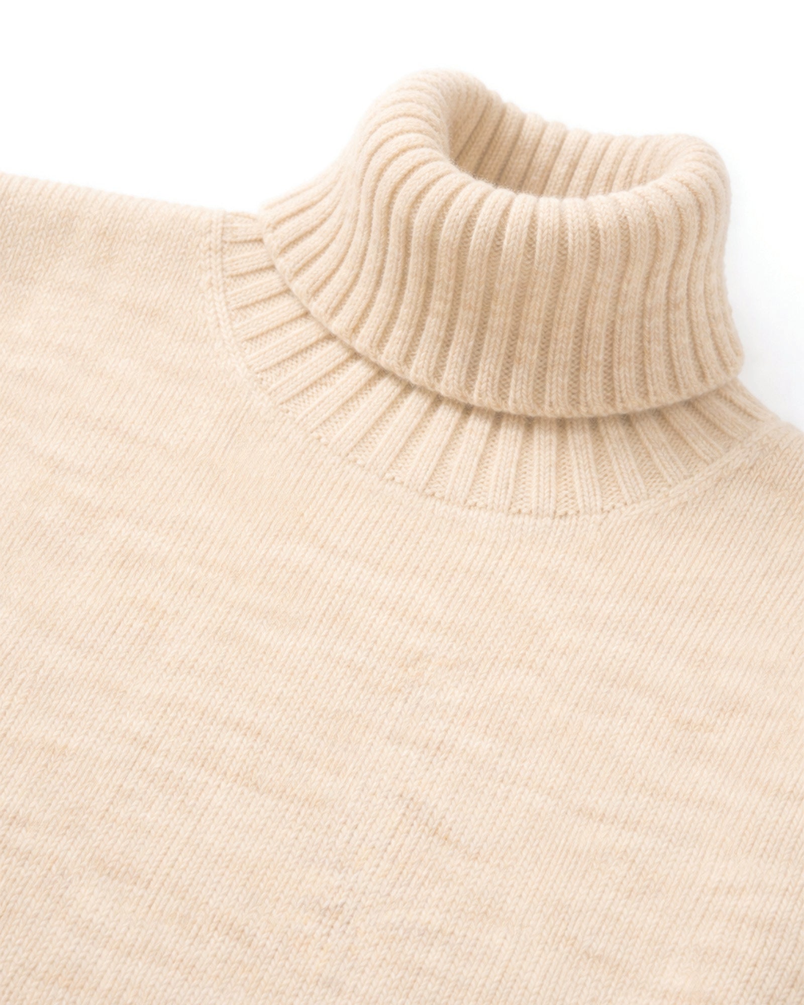 Shetlandturtleneck Maglione Collo Alto In Lana