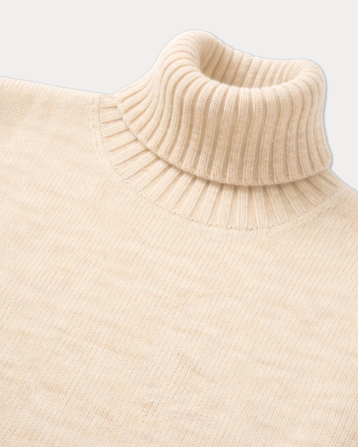 Shetlandturtleneck Maglione Collo Alto In Lana