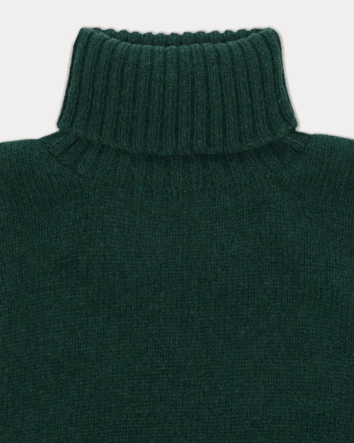Shetlandturtleneck Maglione Collo Alto In Lana
