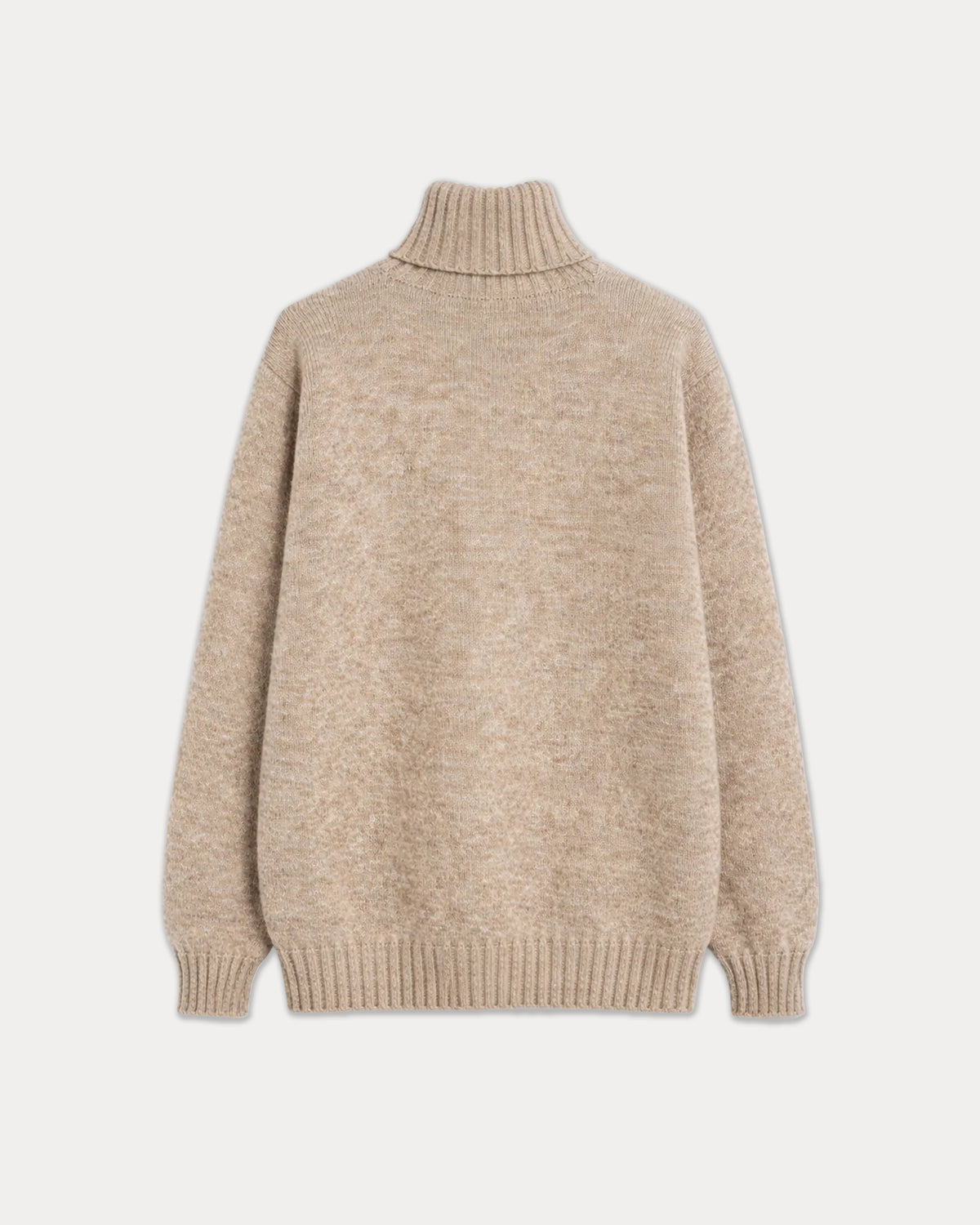 Shetlandturtleneck Maglione Collo Alto In Lana