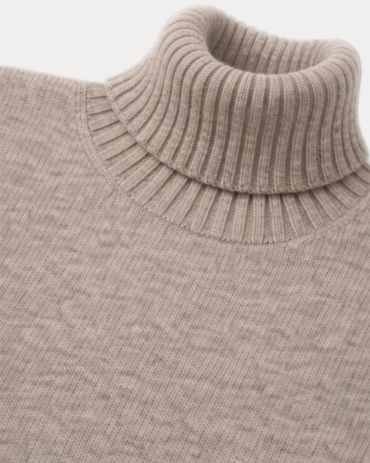 Shetlandturtleneck Maglione Collo Alto In Lana