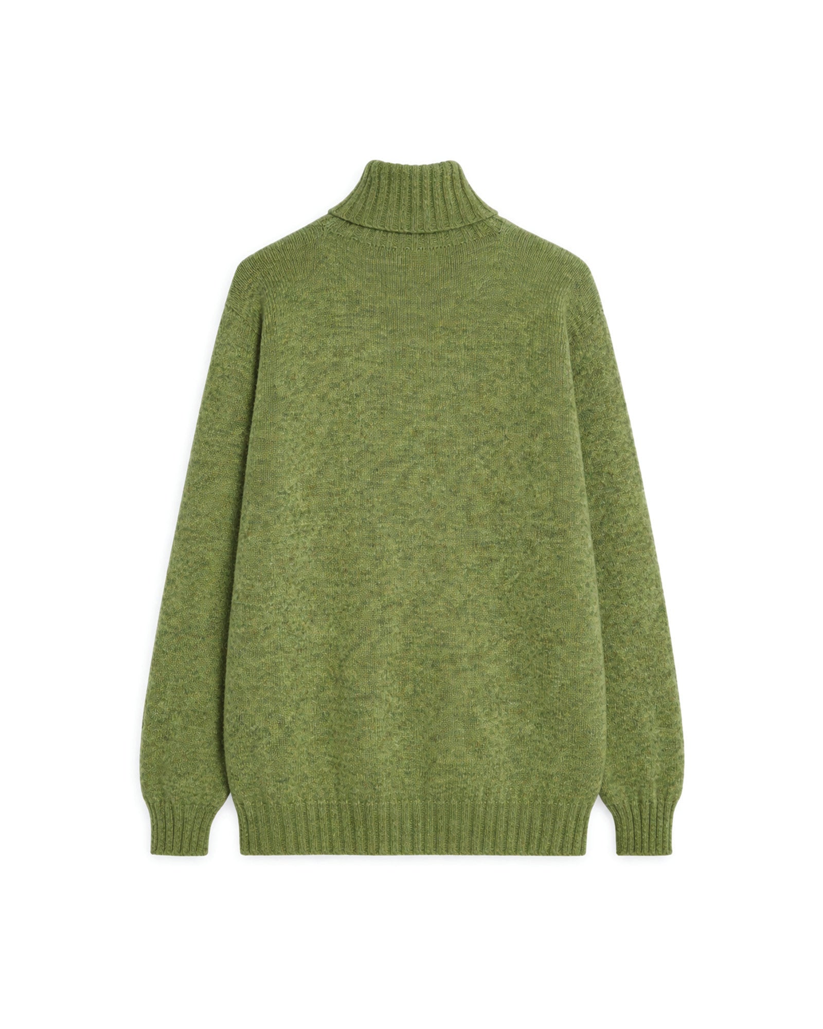 Shetlandturtleneck Maglione Collo Alto In Lana