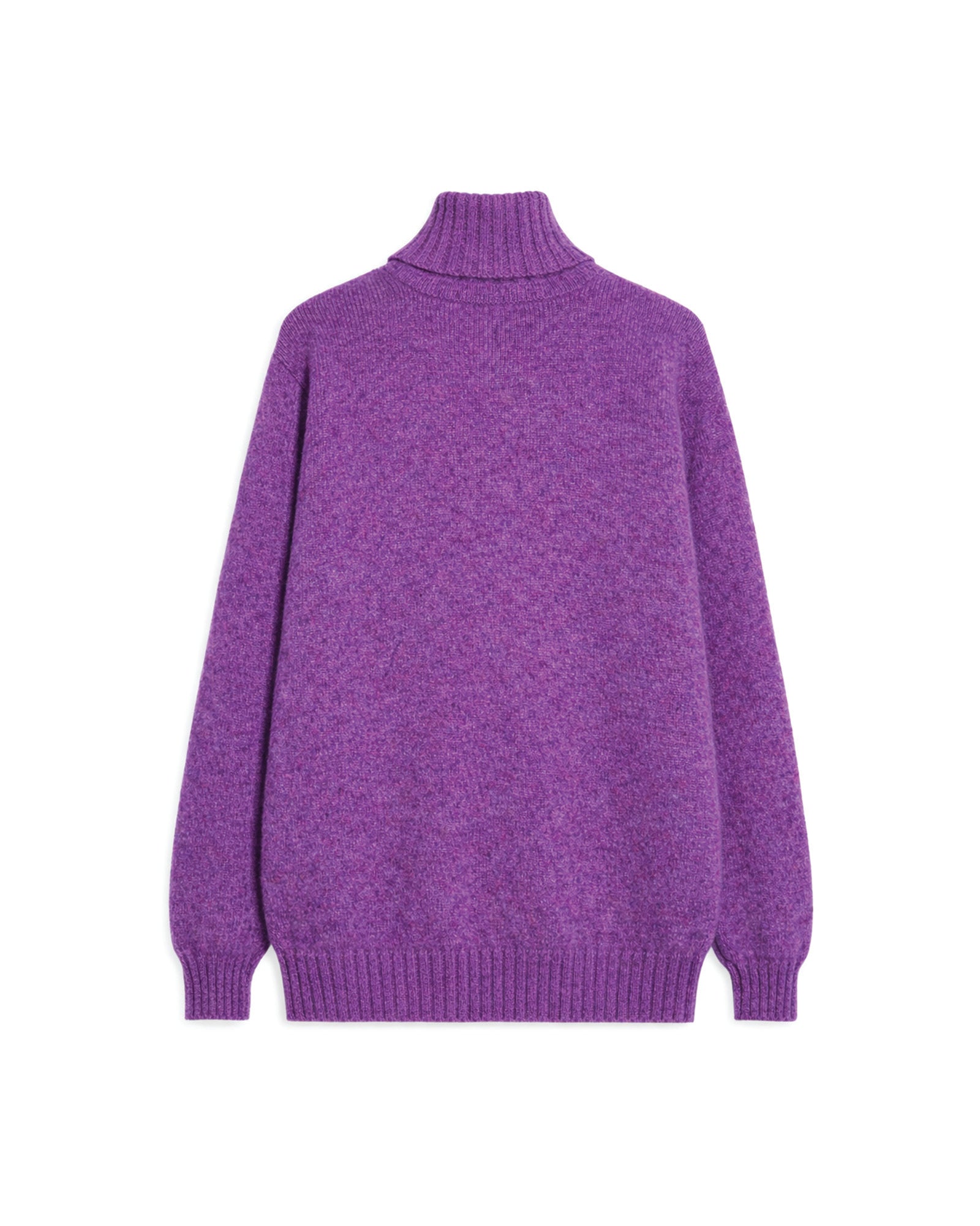Shetlandturtleneck Maglione Collo Alto In Lana
