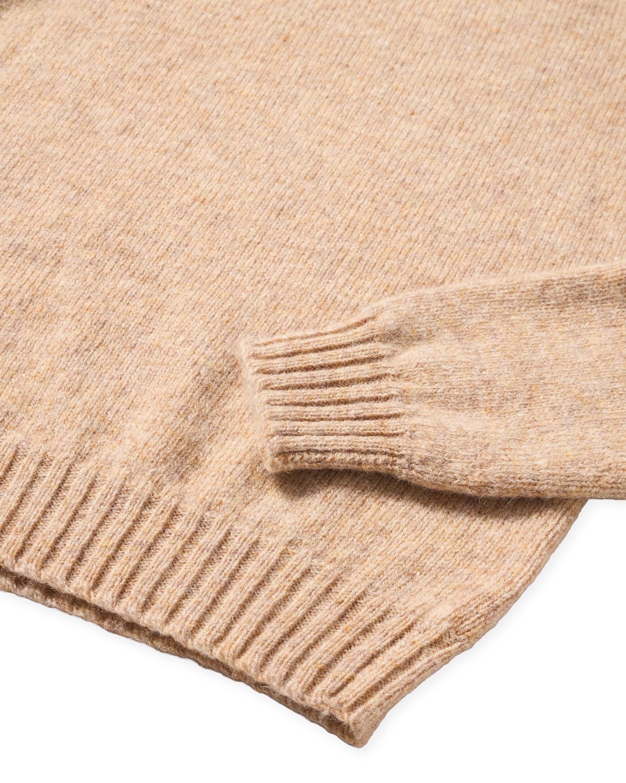 Shetlandturtleneck Maglione Collo Alto In Lana